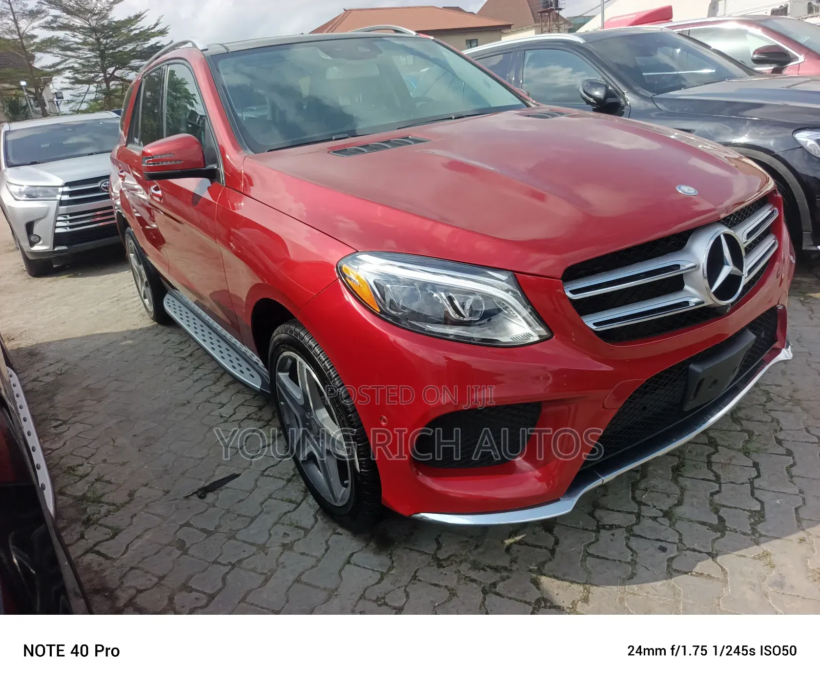 Mercedes-Benz GLE-Class GLE 400 4MATIC 2018 Red