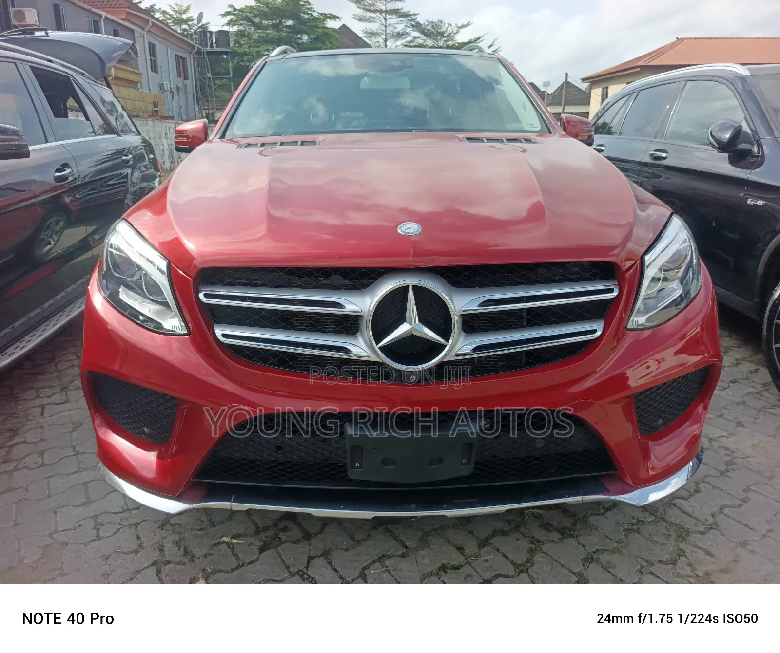 Mercedes-Benz GLE-Class GLE 400 4MATIC 2018 Red