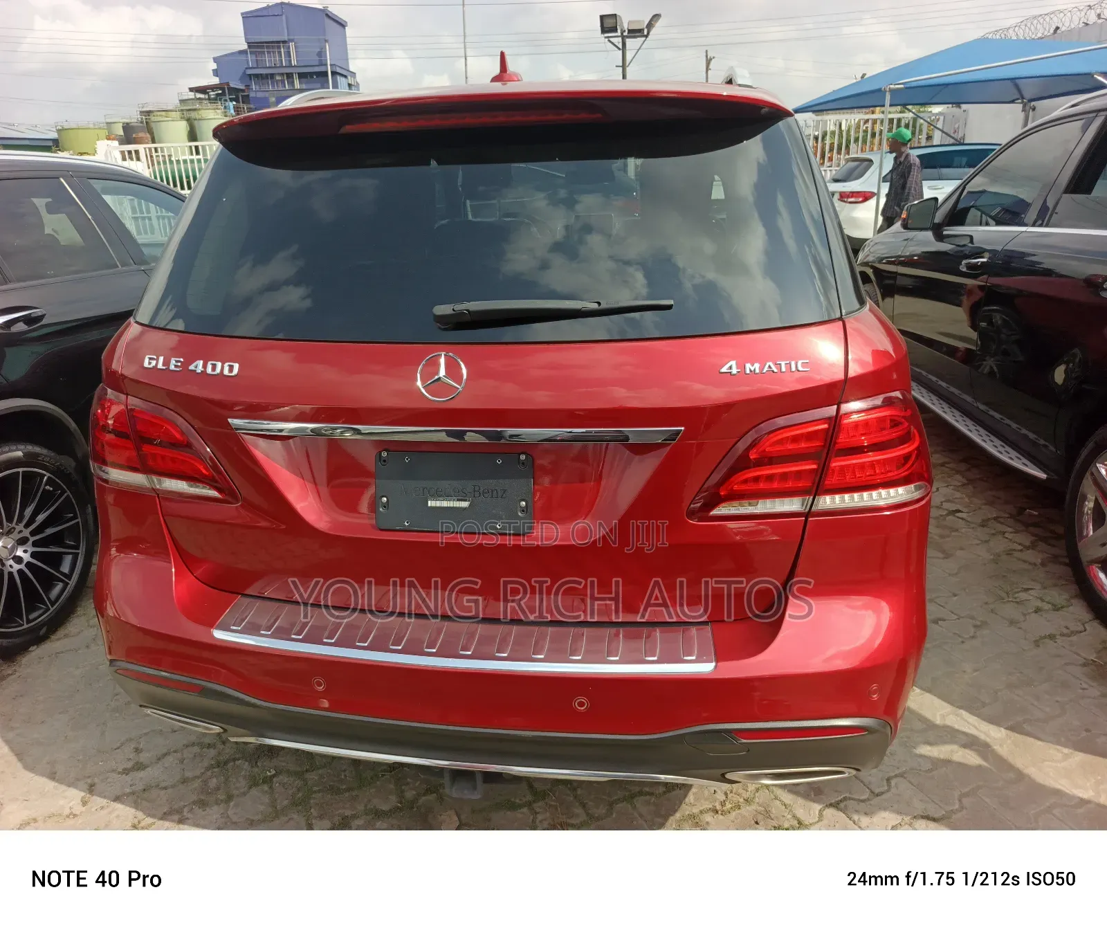 Mercedes-Benz GLE-Class GLE 400 4MATIC 2018 Red