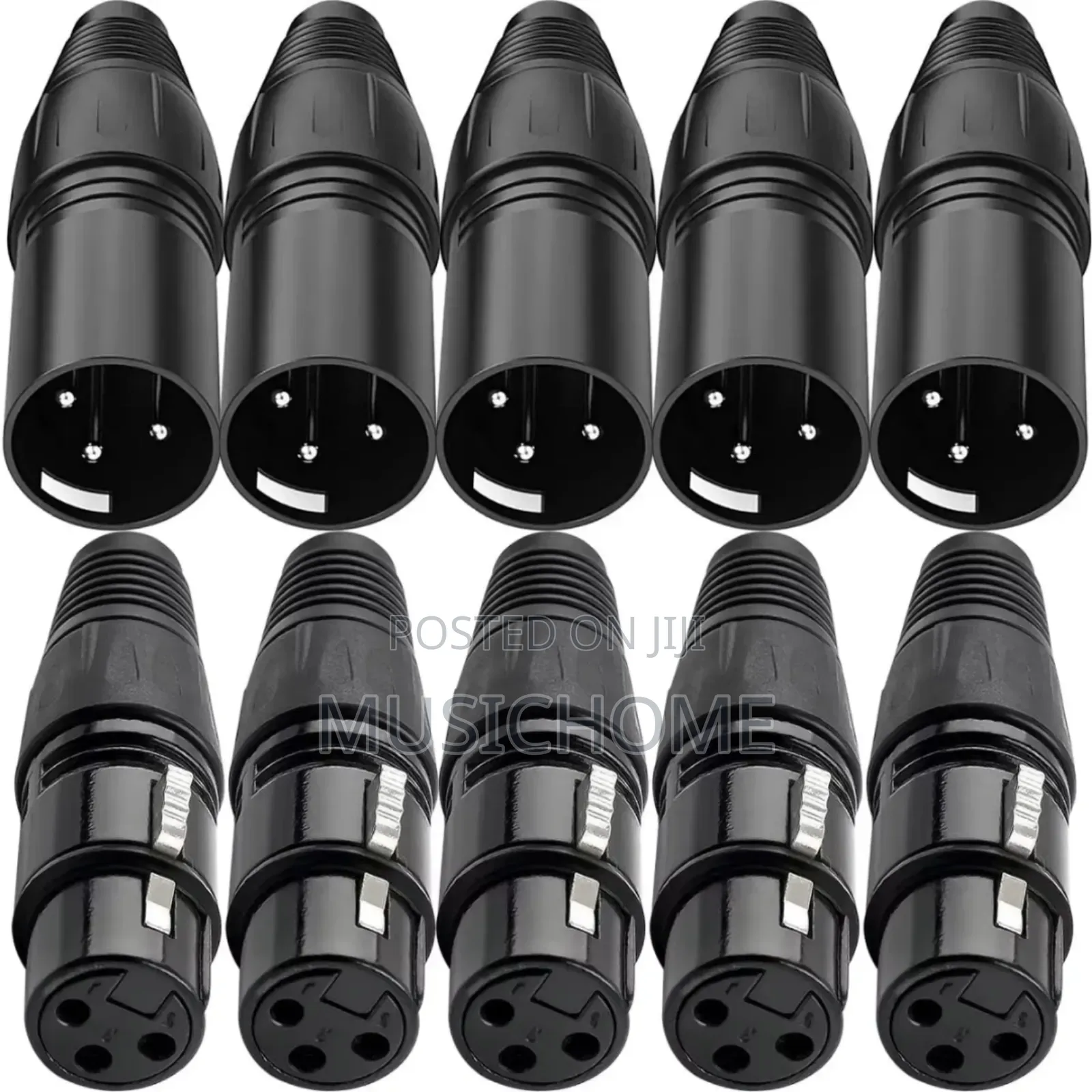 Xlr Male And Female 3pin Plug
