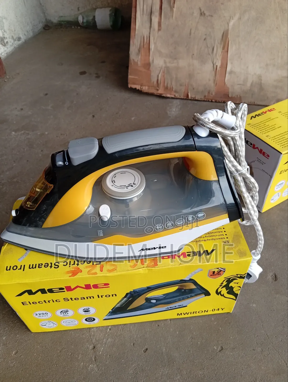 Mewe Steam Pressing Iron