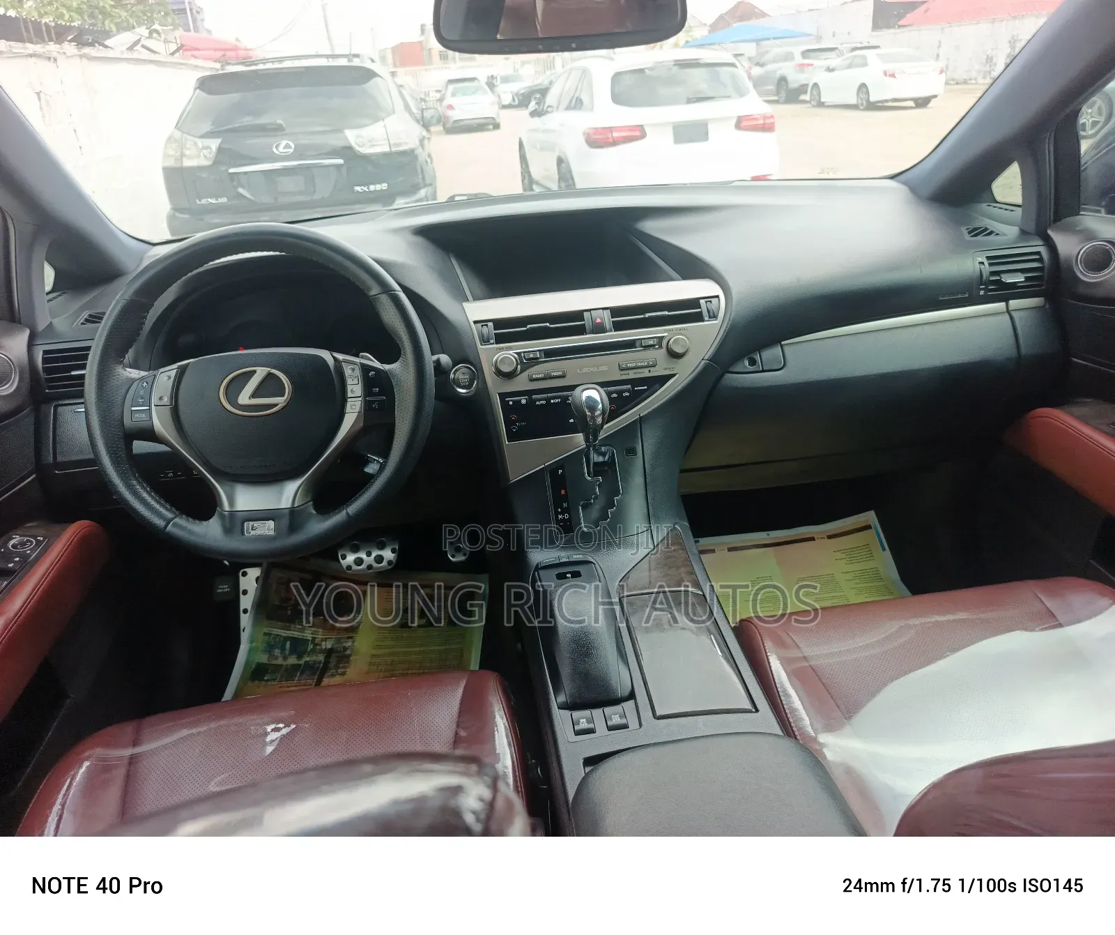 Lexus RX 350 F Sport AWD 2015 Gray