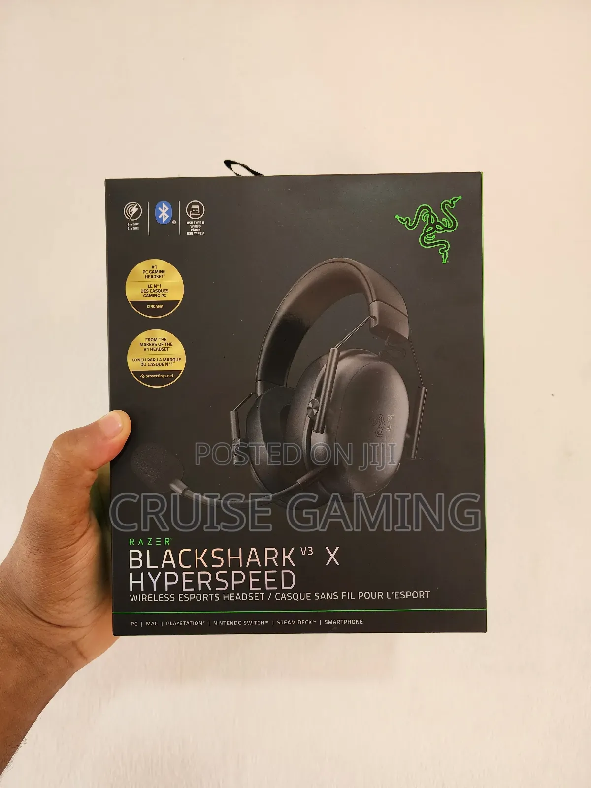 Razer Blackshark V3 X Hyperspeed Wireless Gaming Headset 2025 Model