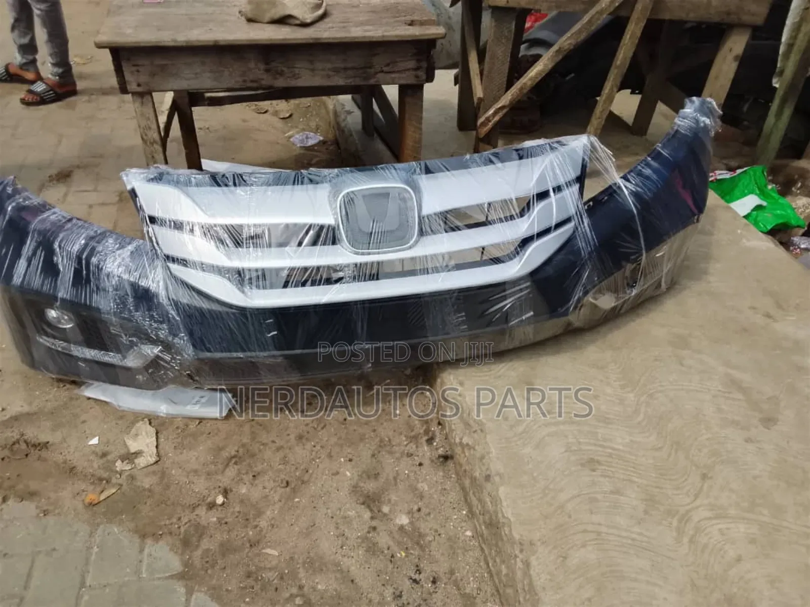 Complete Front Bumper Crosstour 2013_2015