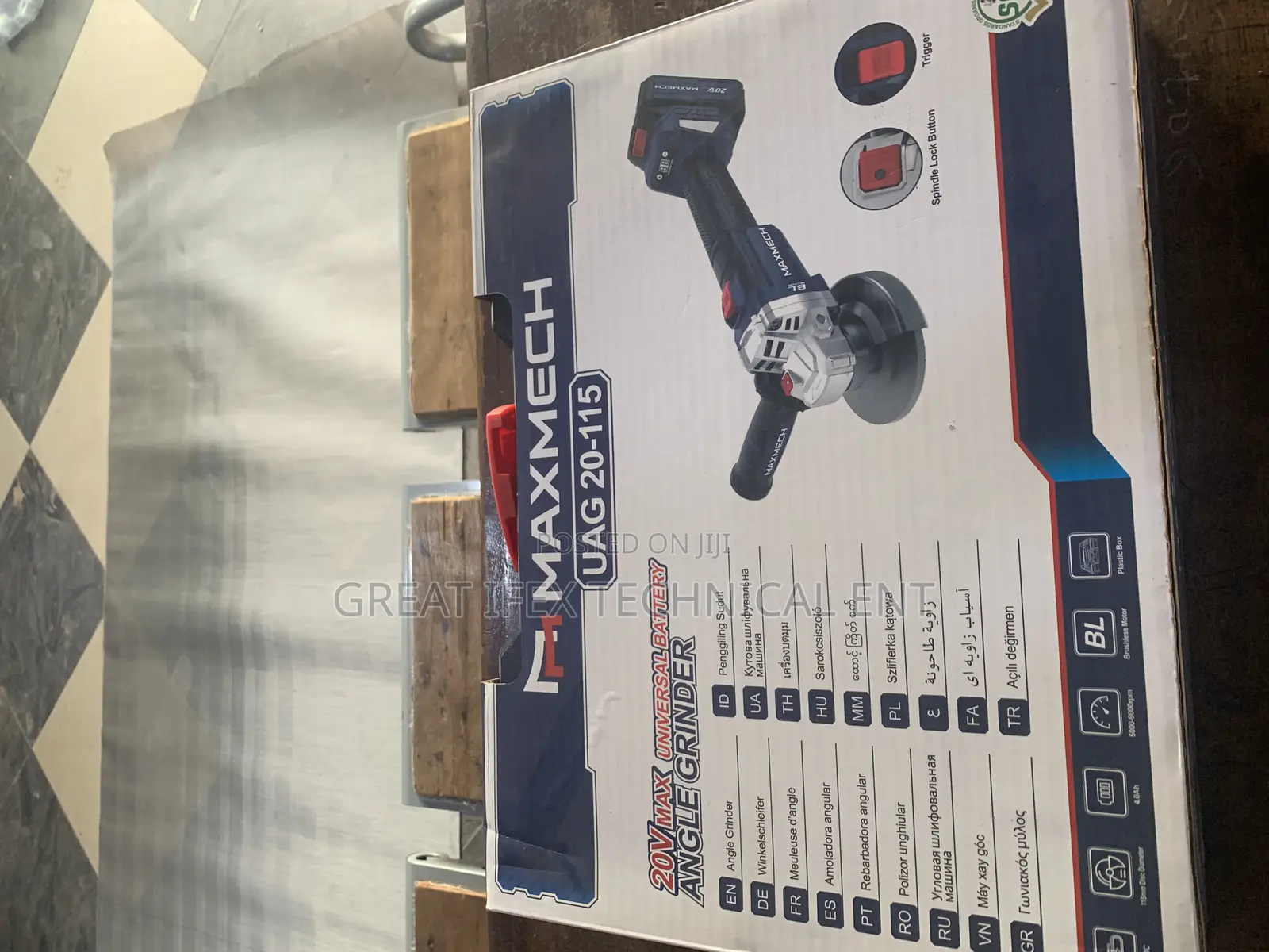 20v Angle Grinder