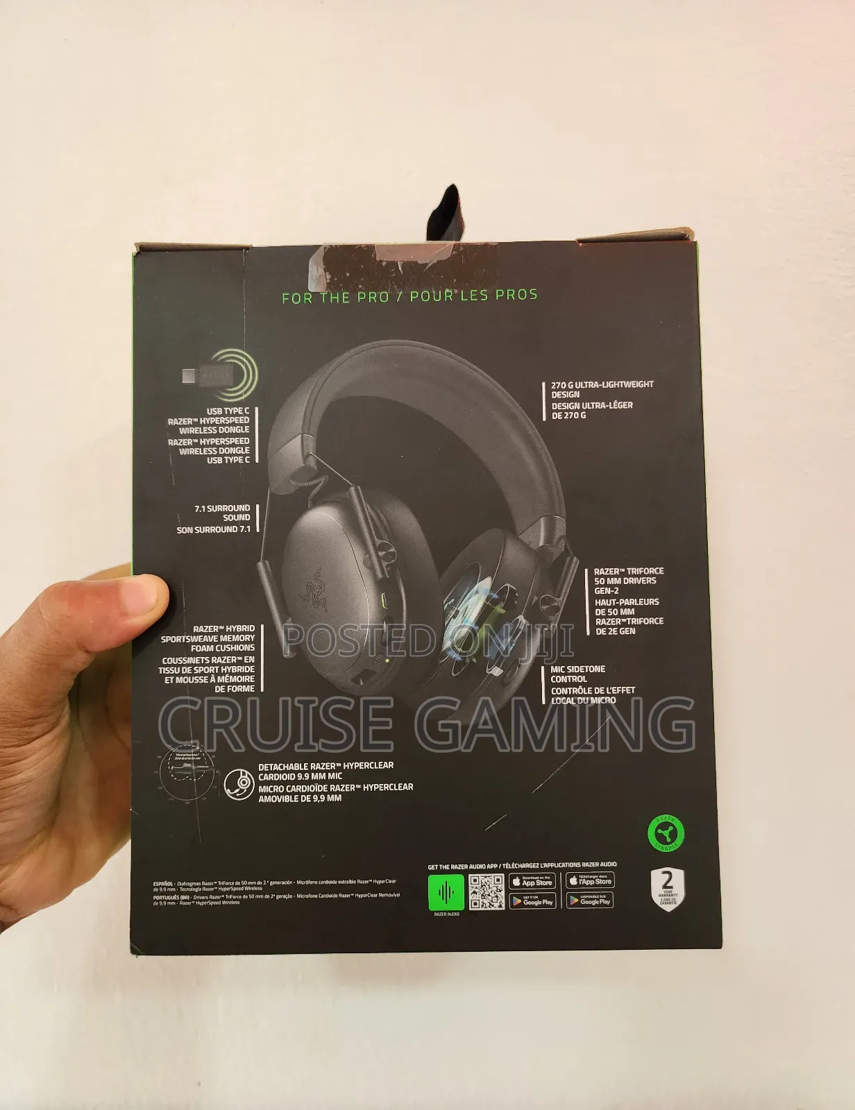 Razer Blackshark V3 X Hyperspeed Wireless Gaming Headset 2025 Model