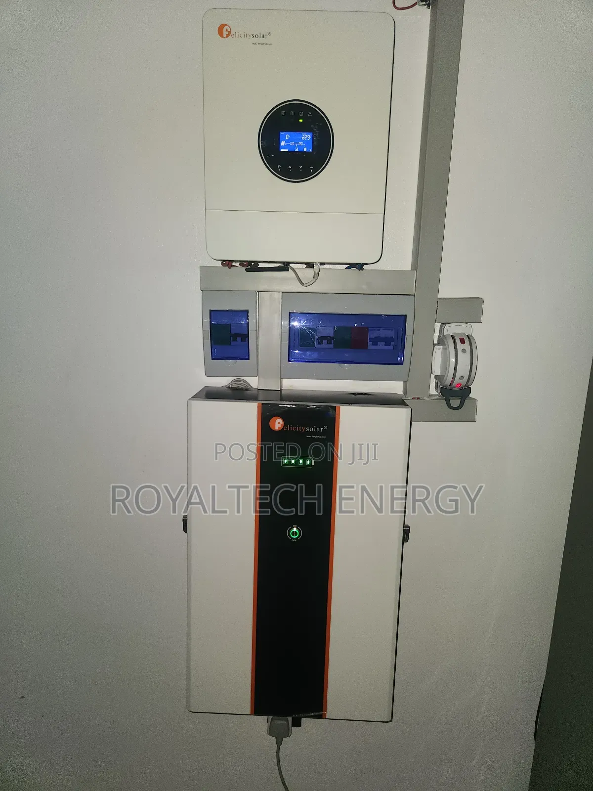 Complete Installation 7.2kwh 6kva 48v Felicity