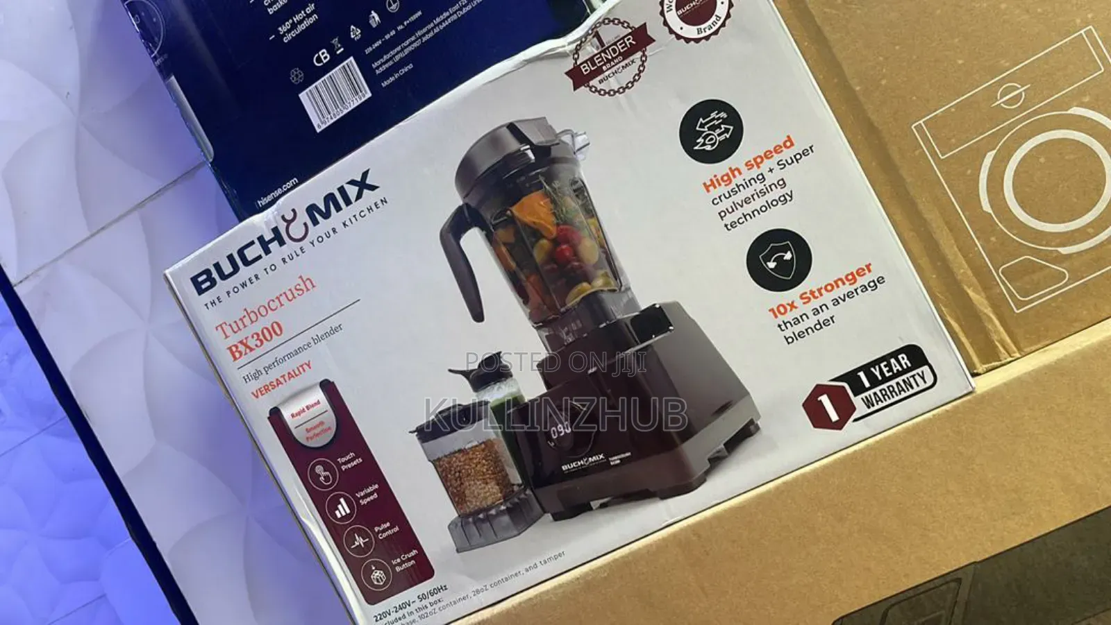 Buchymix 3l 2200w Premium Digital Turbocrush Blender | Bx300