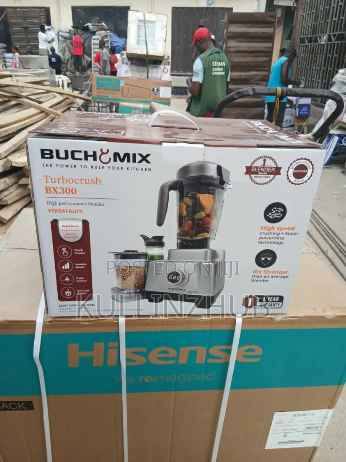 Buchymix 3l 2200w Premium Digital Turbocrush Blender | Bx300