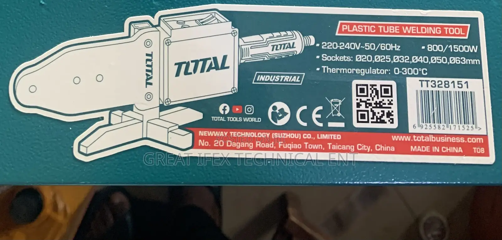 PPR Welding Machine
