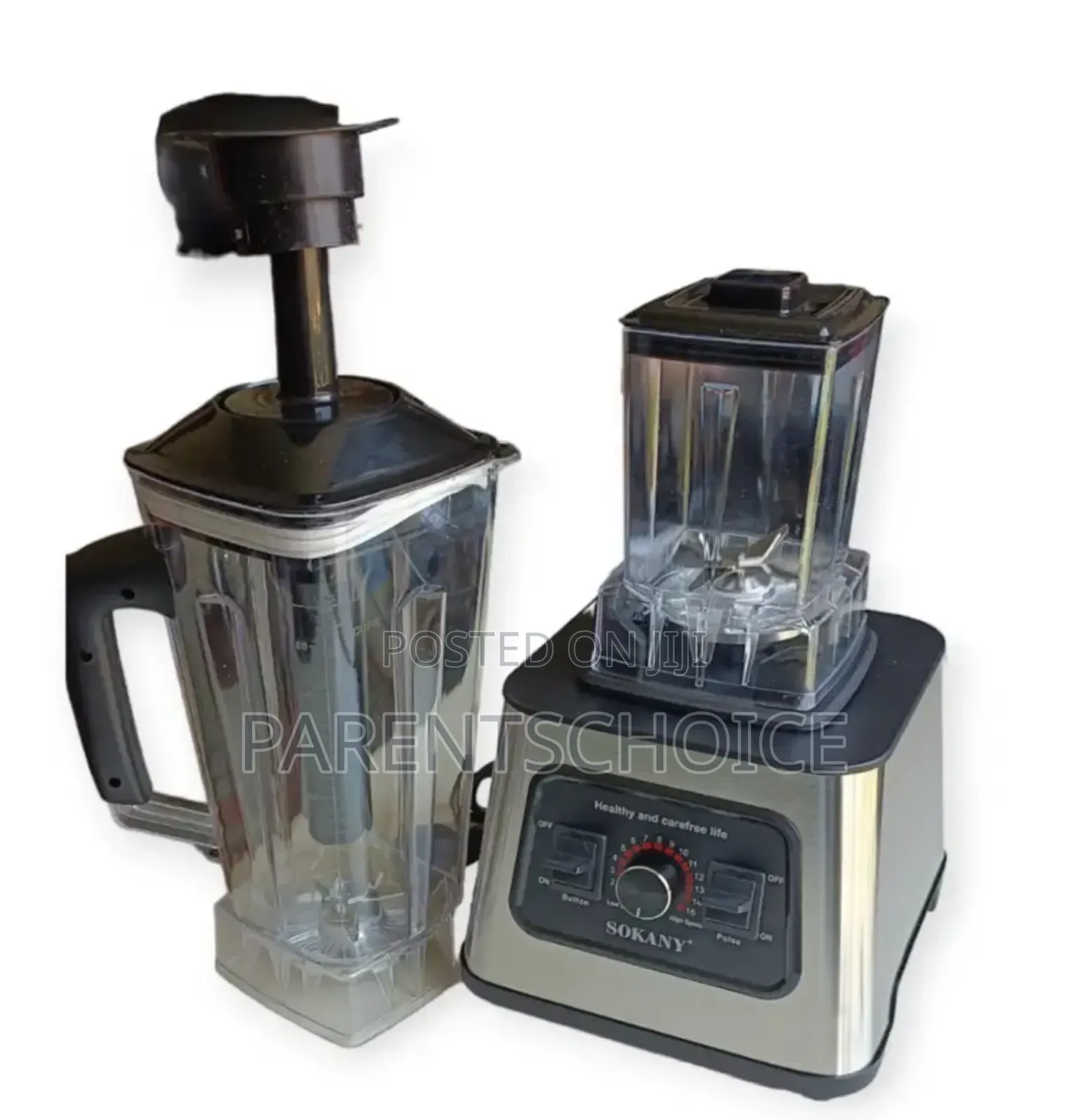 2 in 1 Heavy Duty Blender 2.5l 6000w