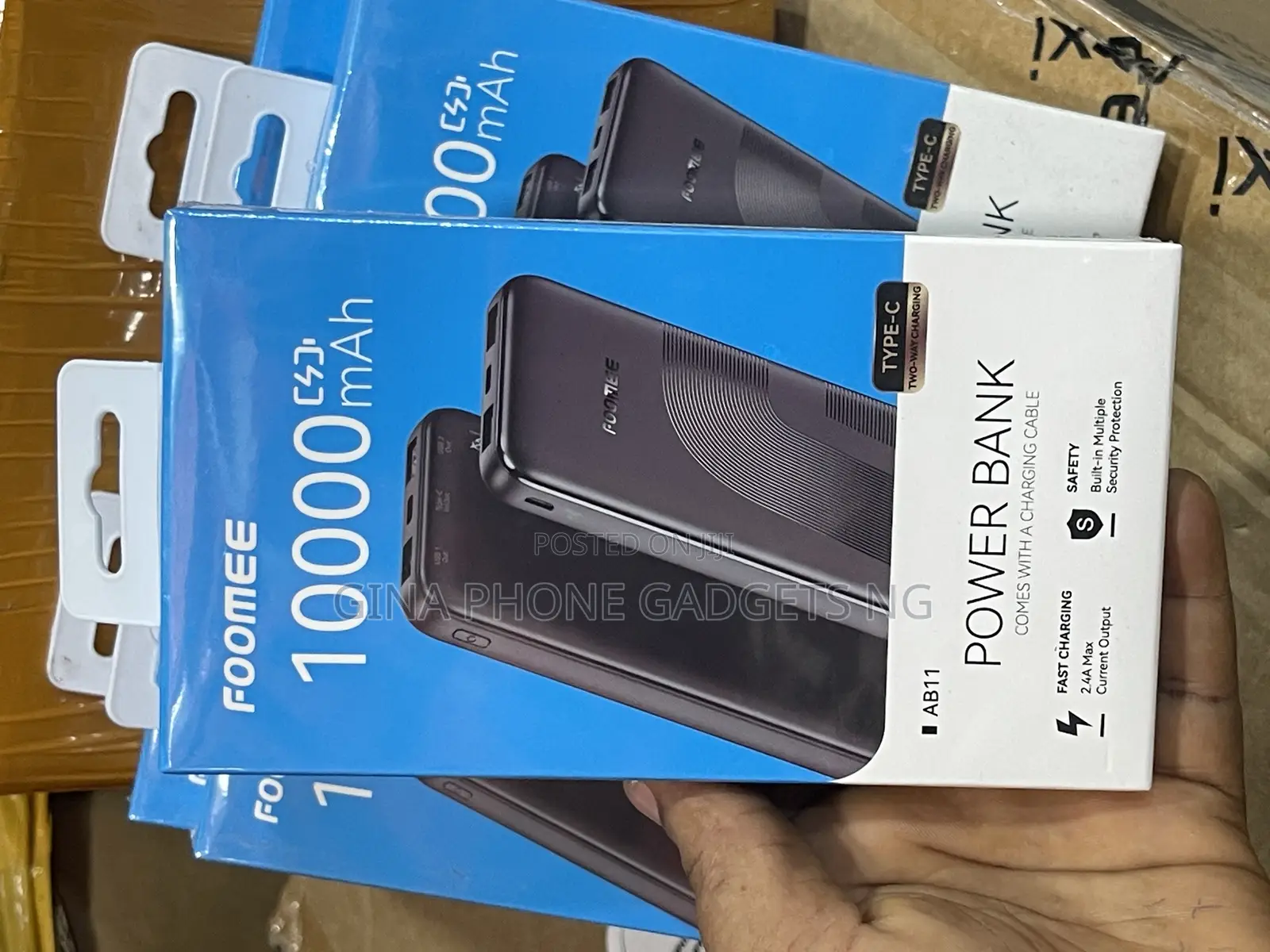 Power Bank (Foomee 10000 Mah Fast Charging Power Bank)