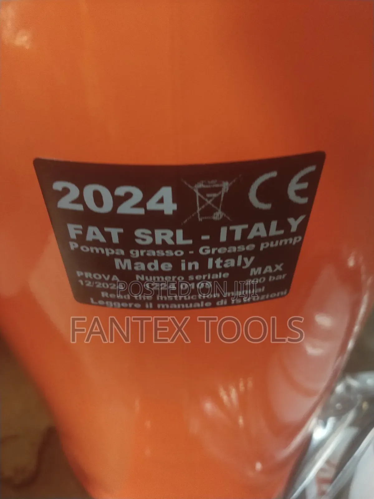 Grease Bucket (16 Liters Fat Italy).