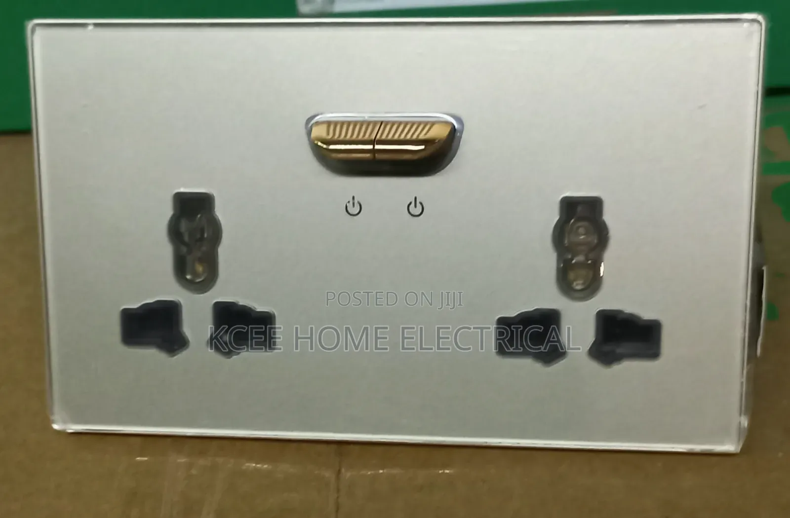 Smile 1-gang Wall Switch With Acrylic Design Led Light Indicator