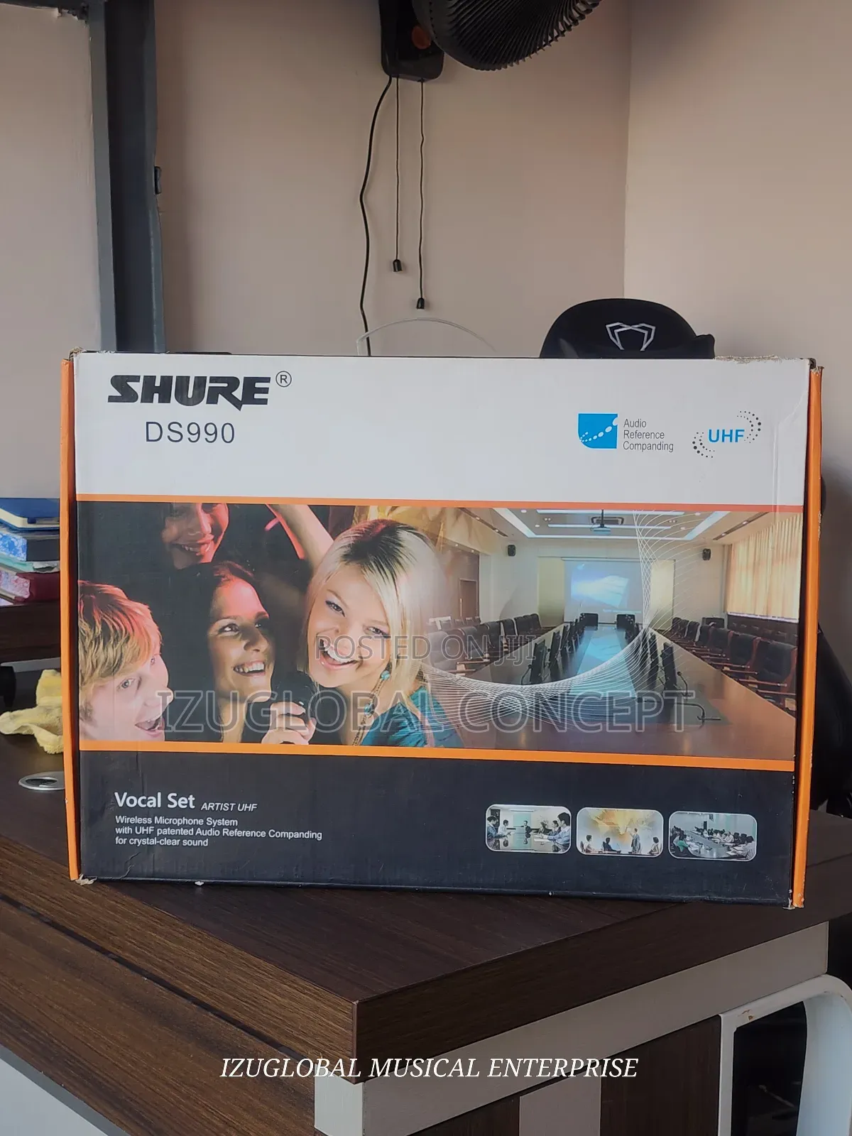 Shure Ds-990 4in1 Digital Selection Frequency Wireless Microphone