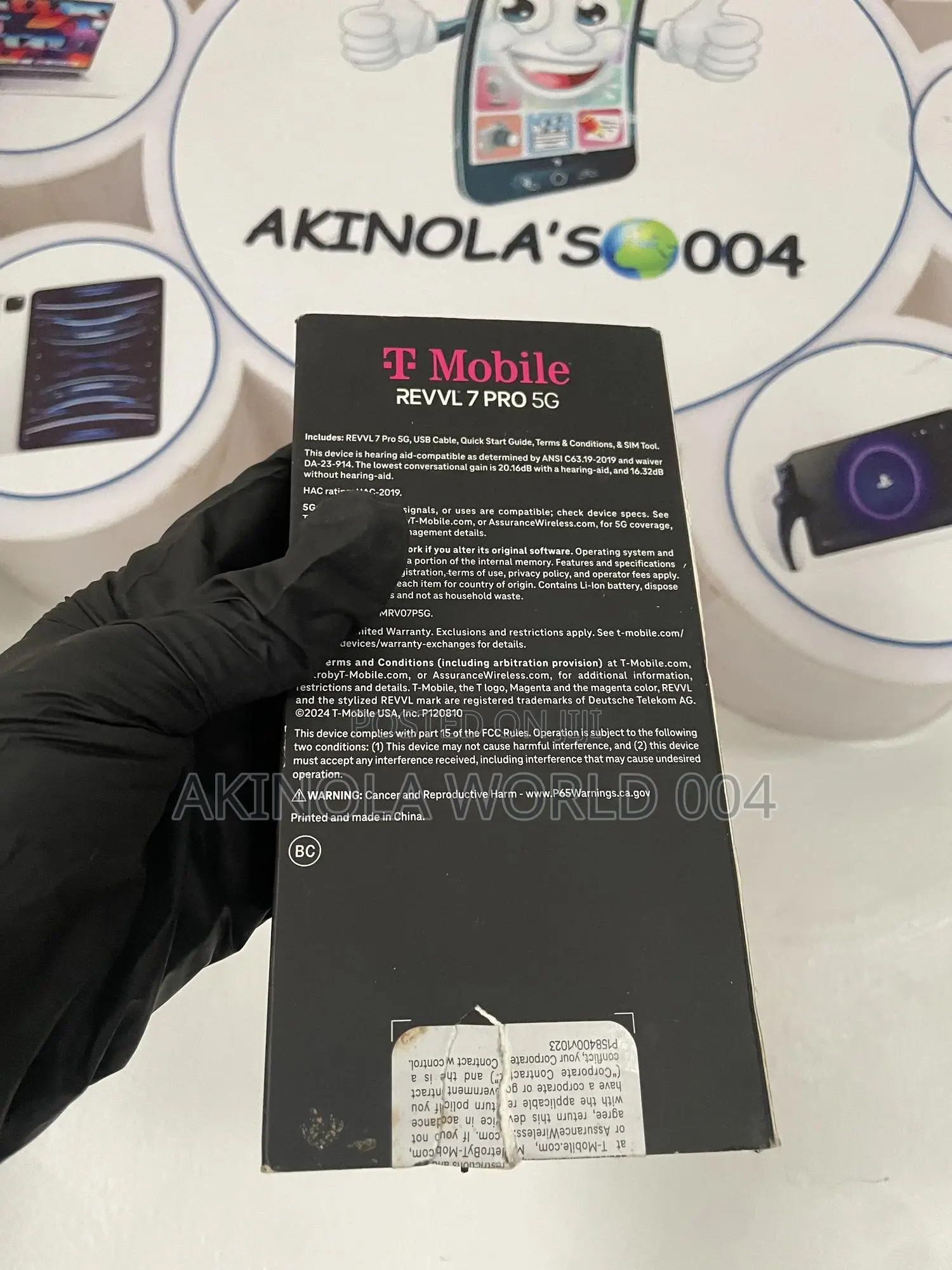 New T-Mobile REVVL 5G 128 GB Blue