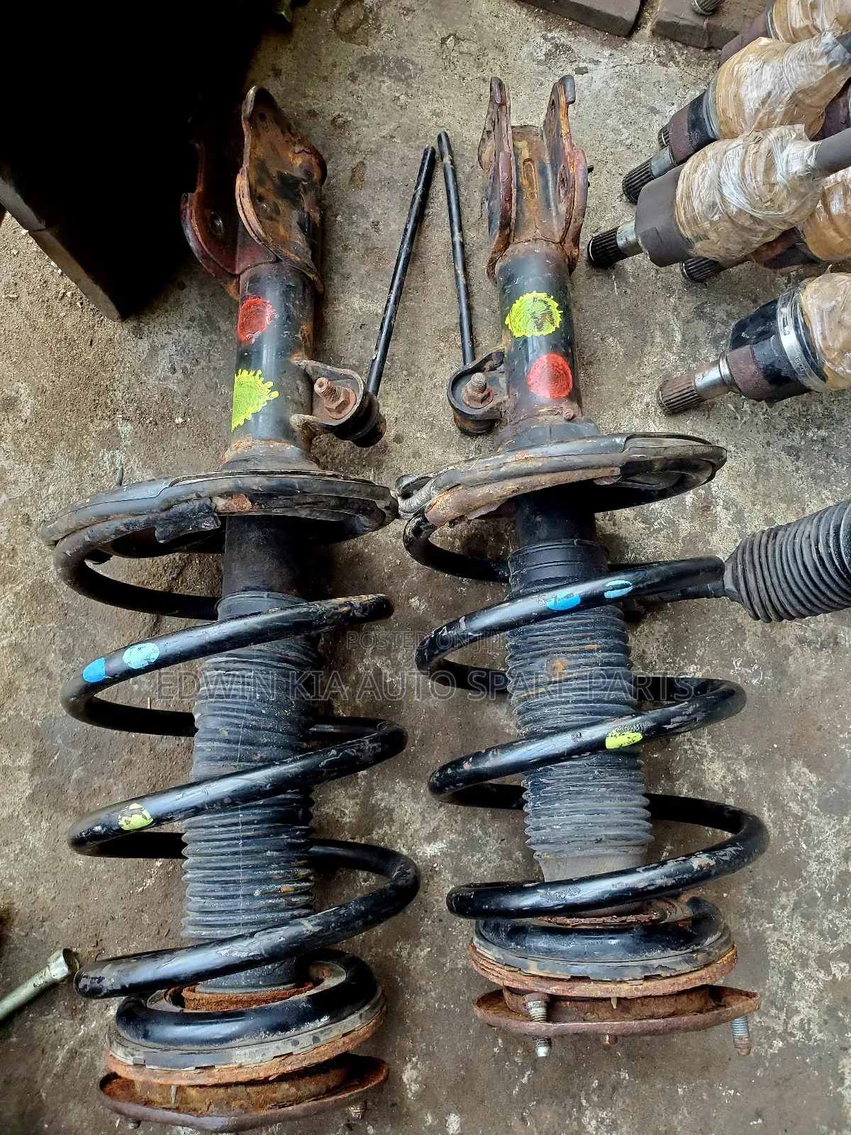 Hyundai Santafe Front Shock Complete 2006 to 2009