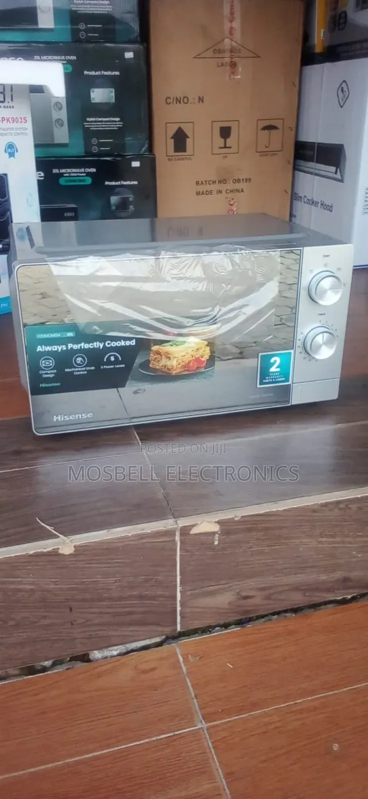 Hisense Silver Colour Manual 20litres Microwave