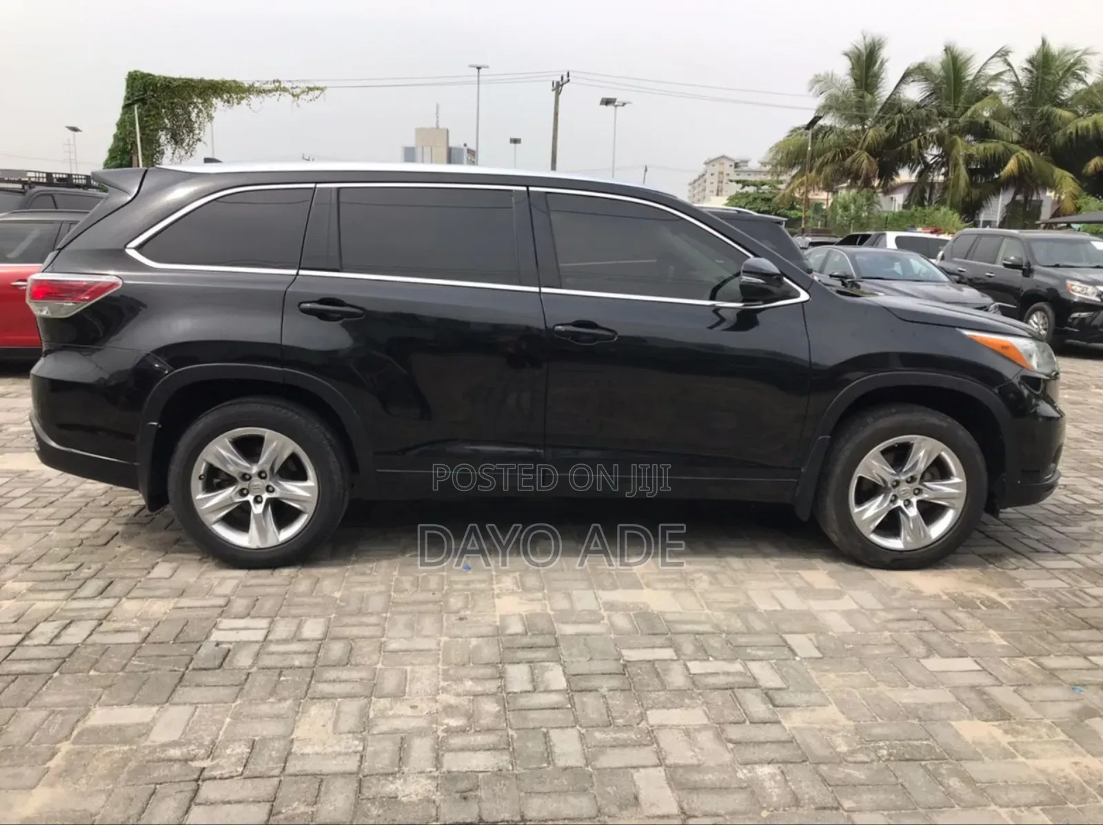 Toyota Highlander Limited 4dr SUV AWD (3.5L 6cyl 6A) 2015 Black