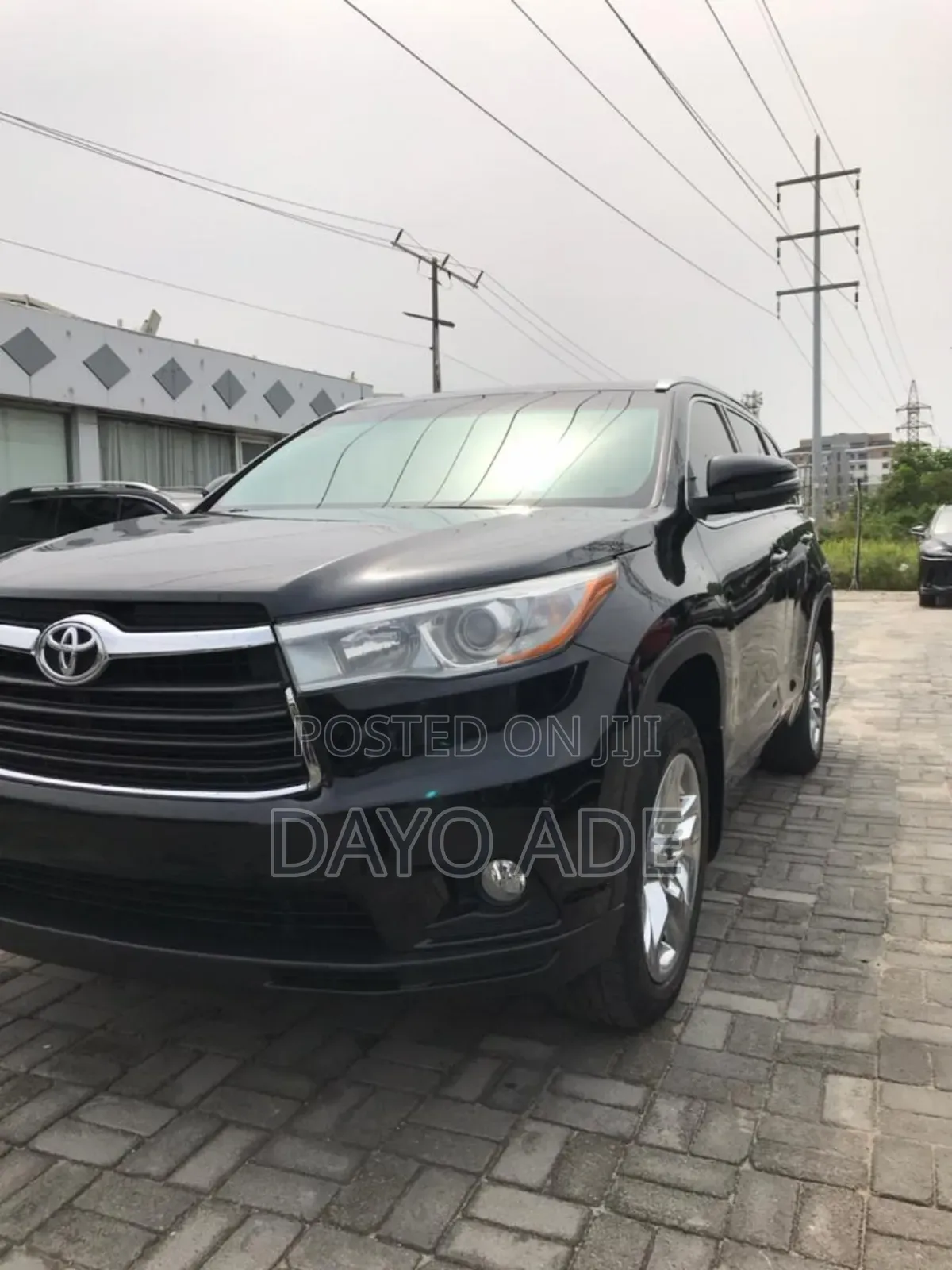 Toyota Highlander Limited 4dr SUV AWD (3.5L 6cyl 6A) 2015 Black