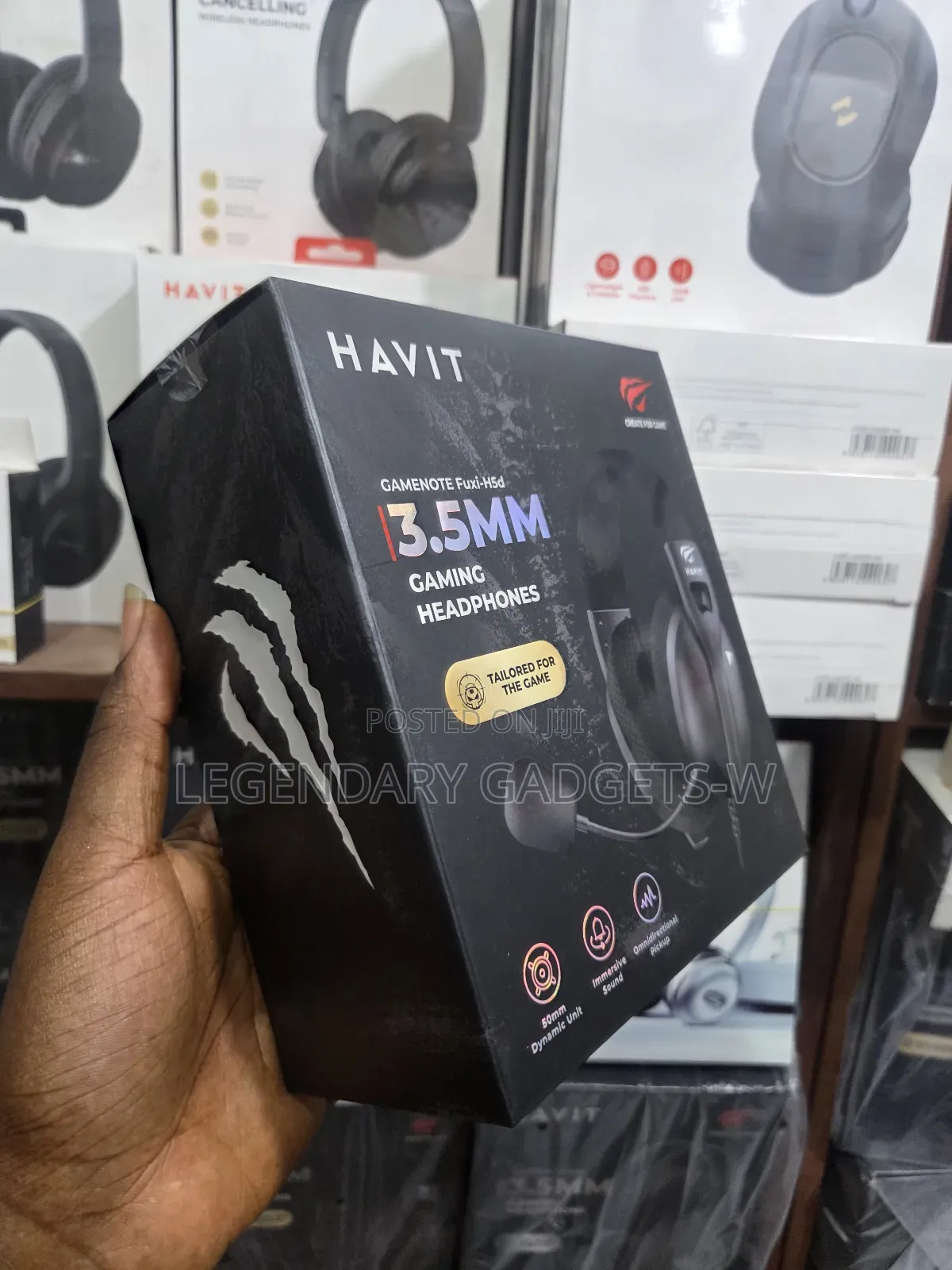 Havit Gamenote Fuxi-h5d Gaming Headphone