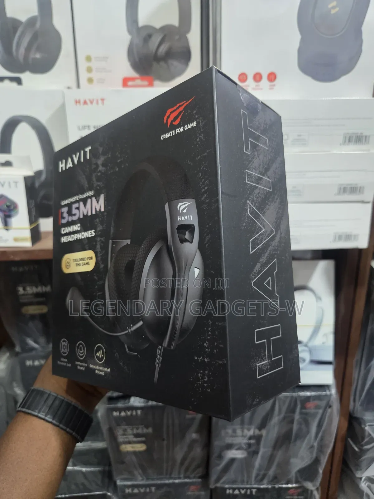 Havit Gamenote Fuxi-h5d Gaming Headphone