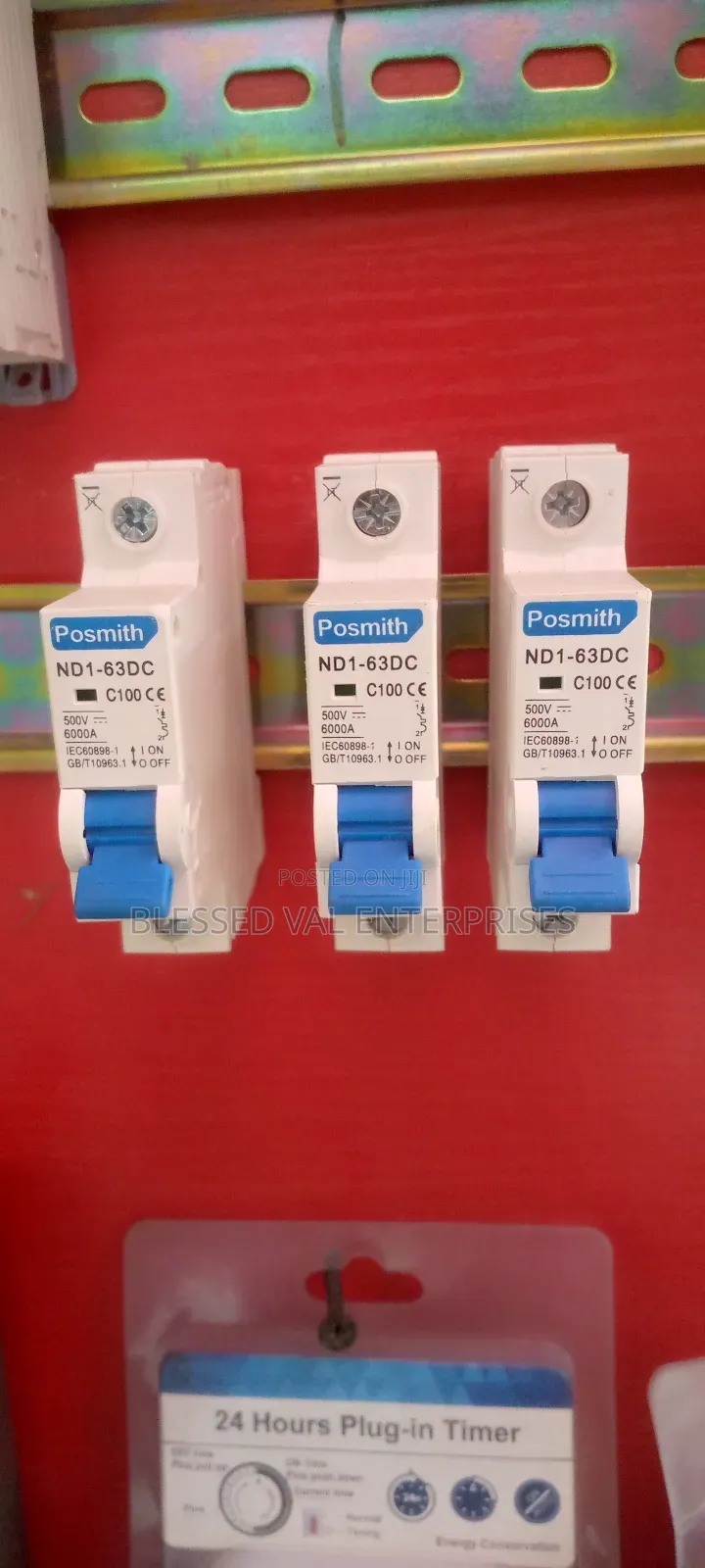 Posmith Breaker 100a/63a Dc And Ac Single Pole