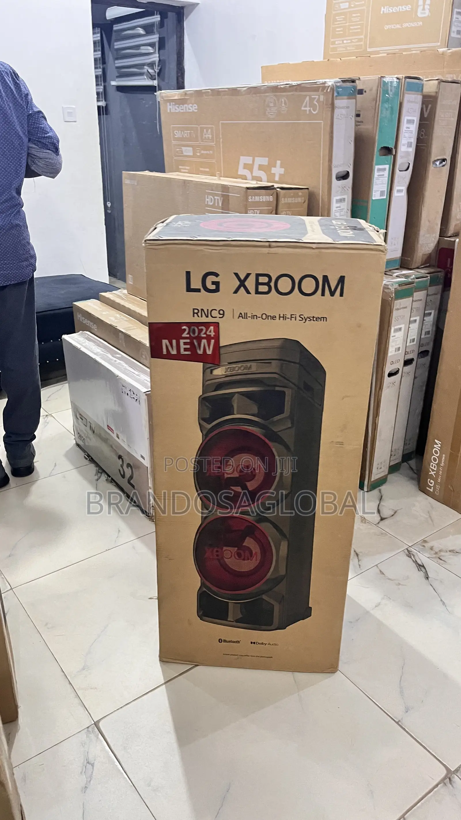 Lg Xboom 1800w Rnc9 Audio Speaker With Deep Tone