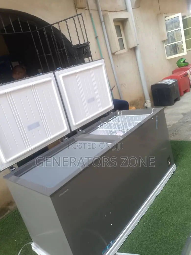 Hisense Fc-66dd Twin Lid Chest Freezer