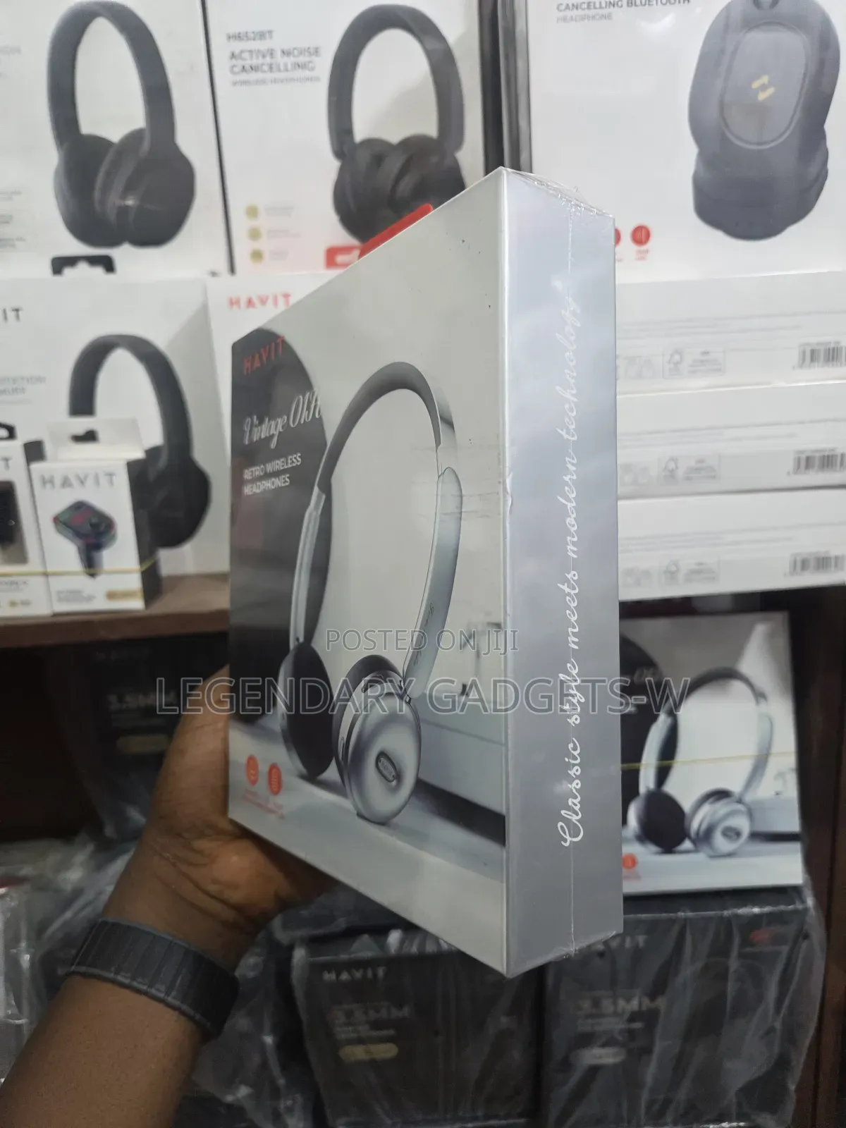 Brand New Havit Vintage 01h Retro Wireless Headphone