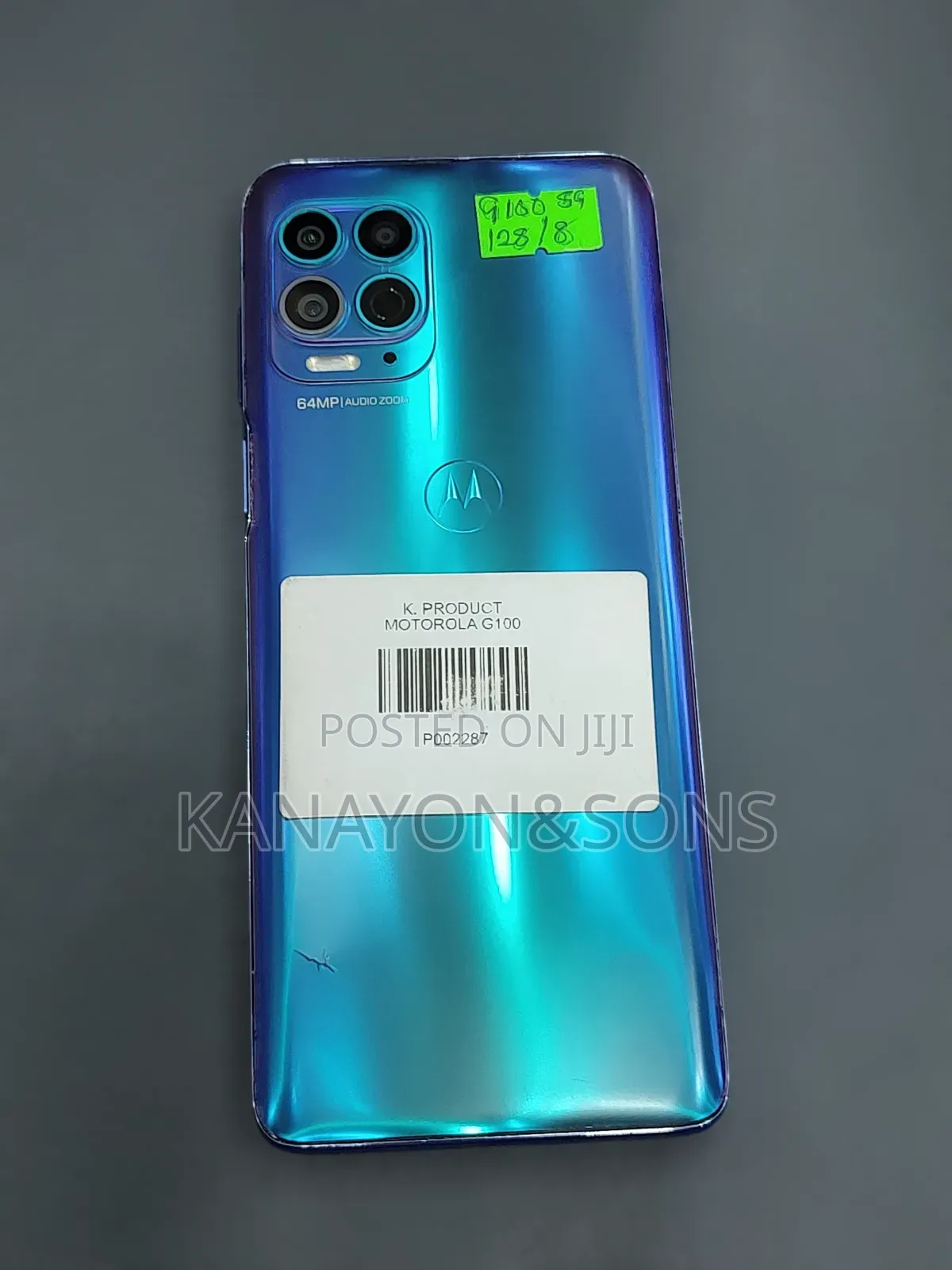 Motorola Moto G100 128 GB Blue