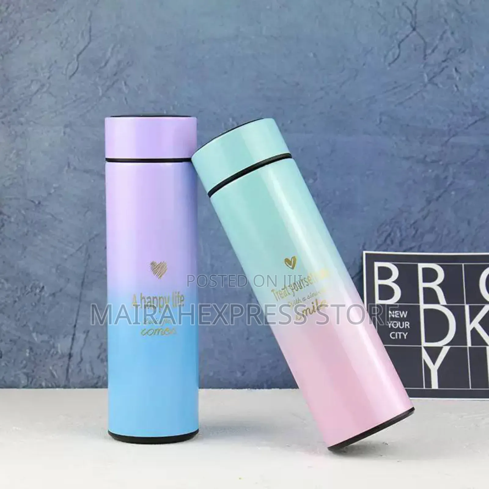 Thermos Intelligent Gradient S Steel Temperature Display Cup HMK