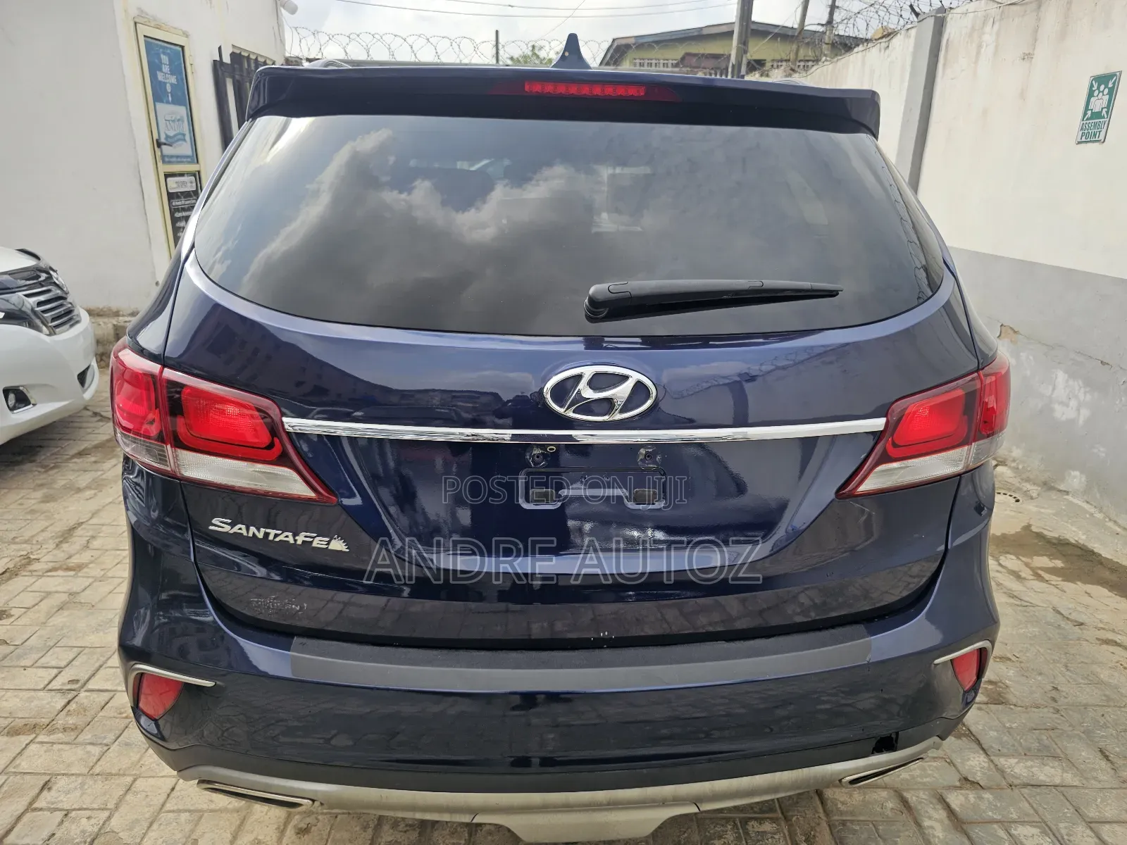 Hyundai Santa Fe Limited Ultimate AWD 2018 Blue