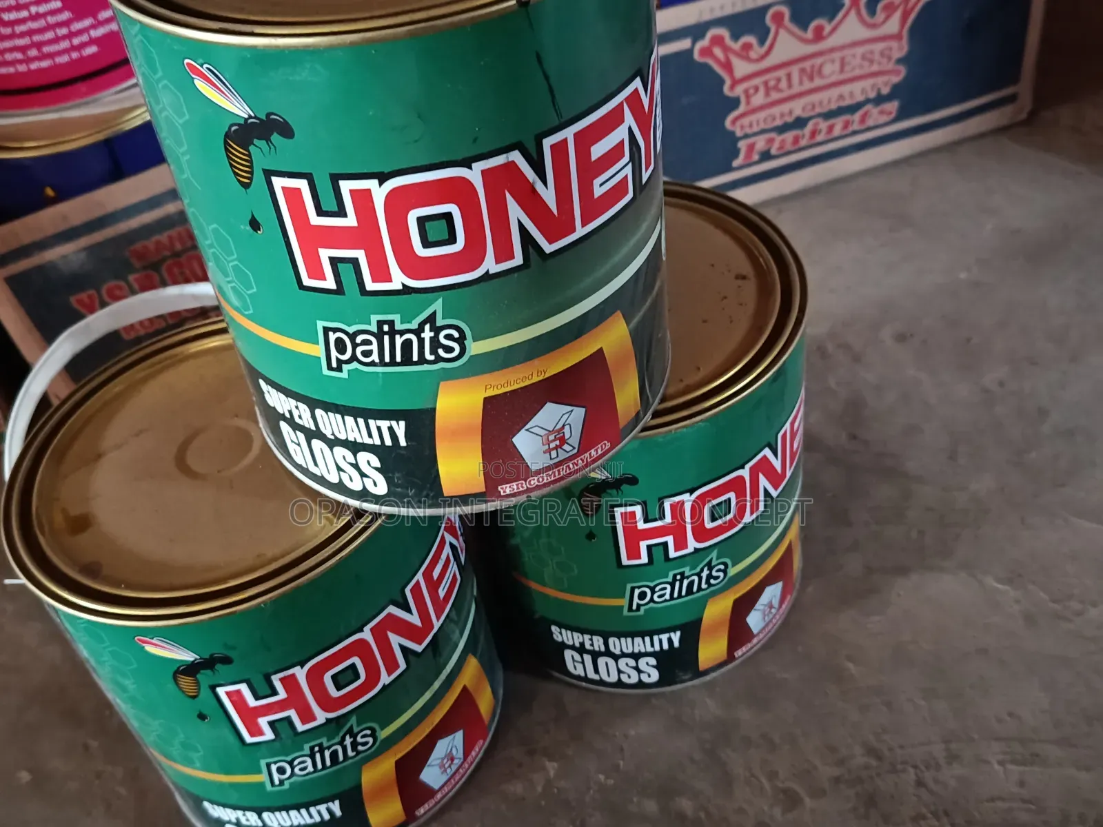 Honey Gloss Paint 4 Liters