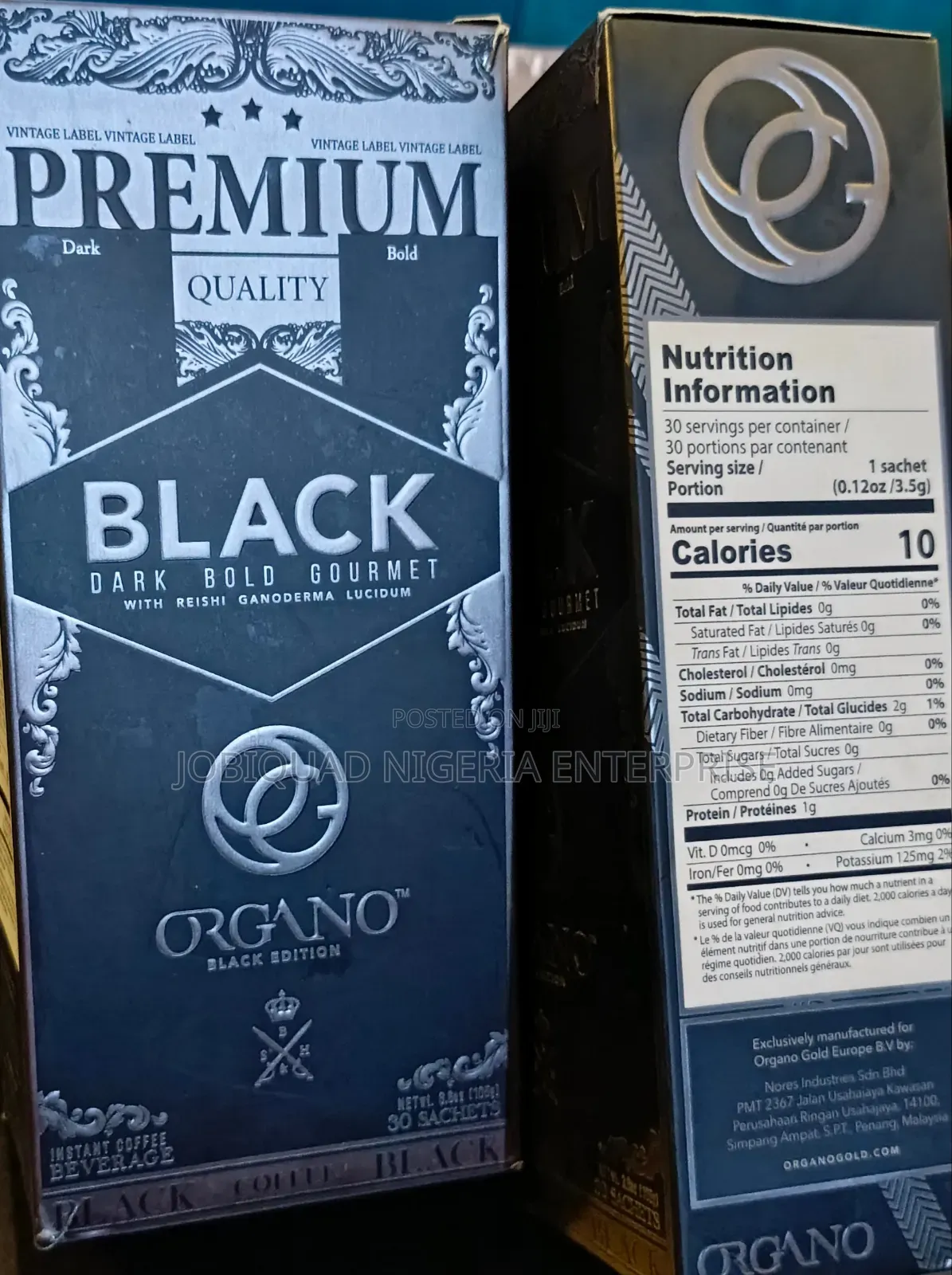 Organo Black Coffee 30 Sachet