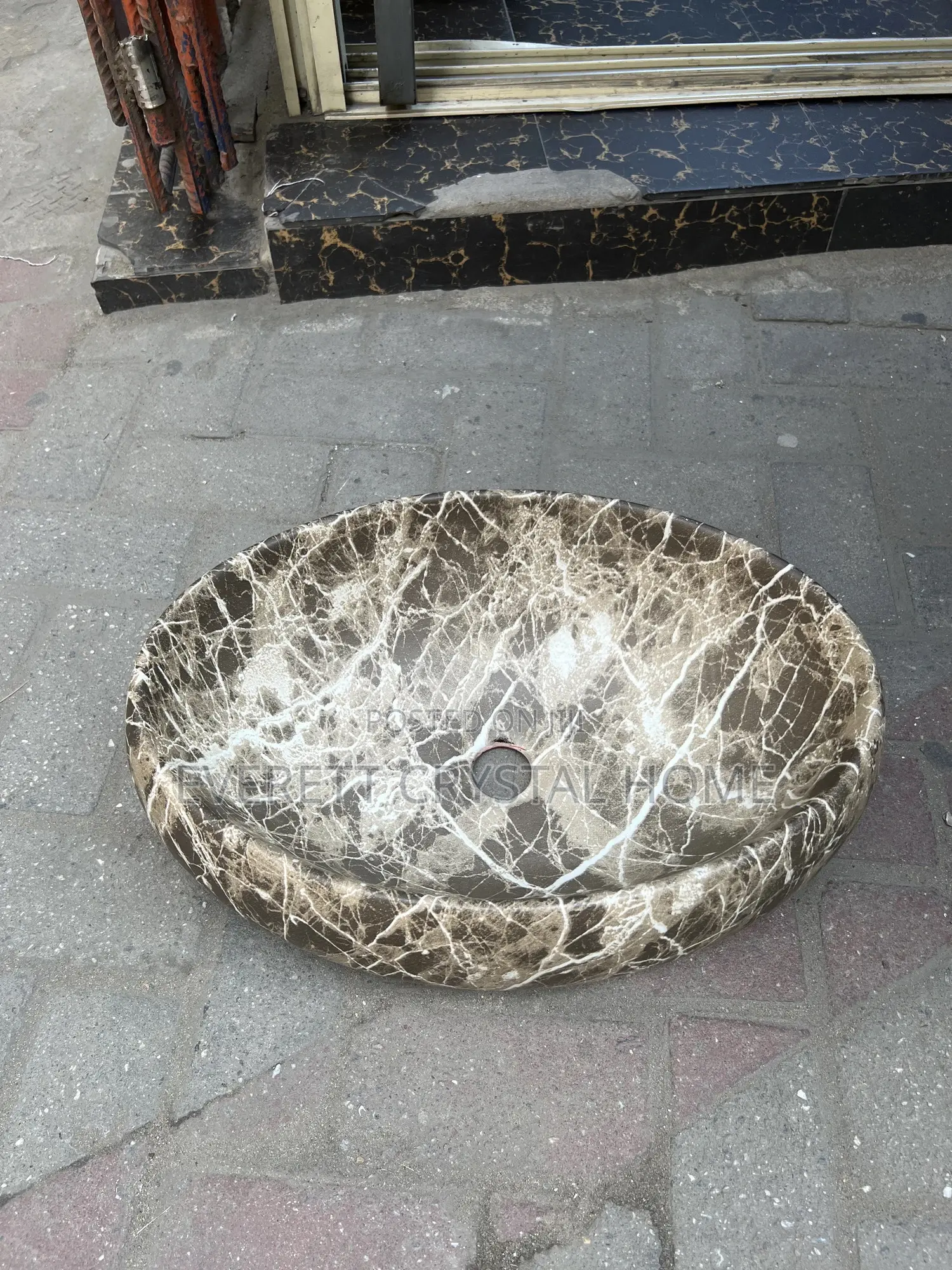 Marble Color Basin Top