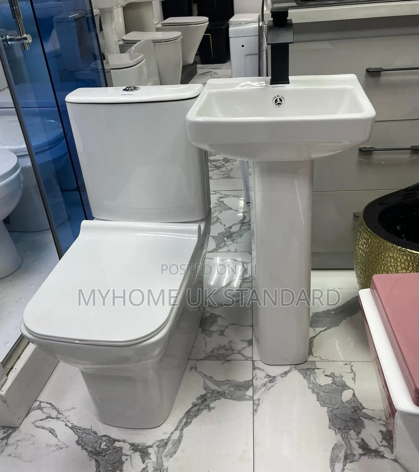 Vstar Corolla Water Closets Set With Standing Basin