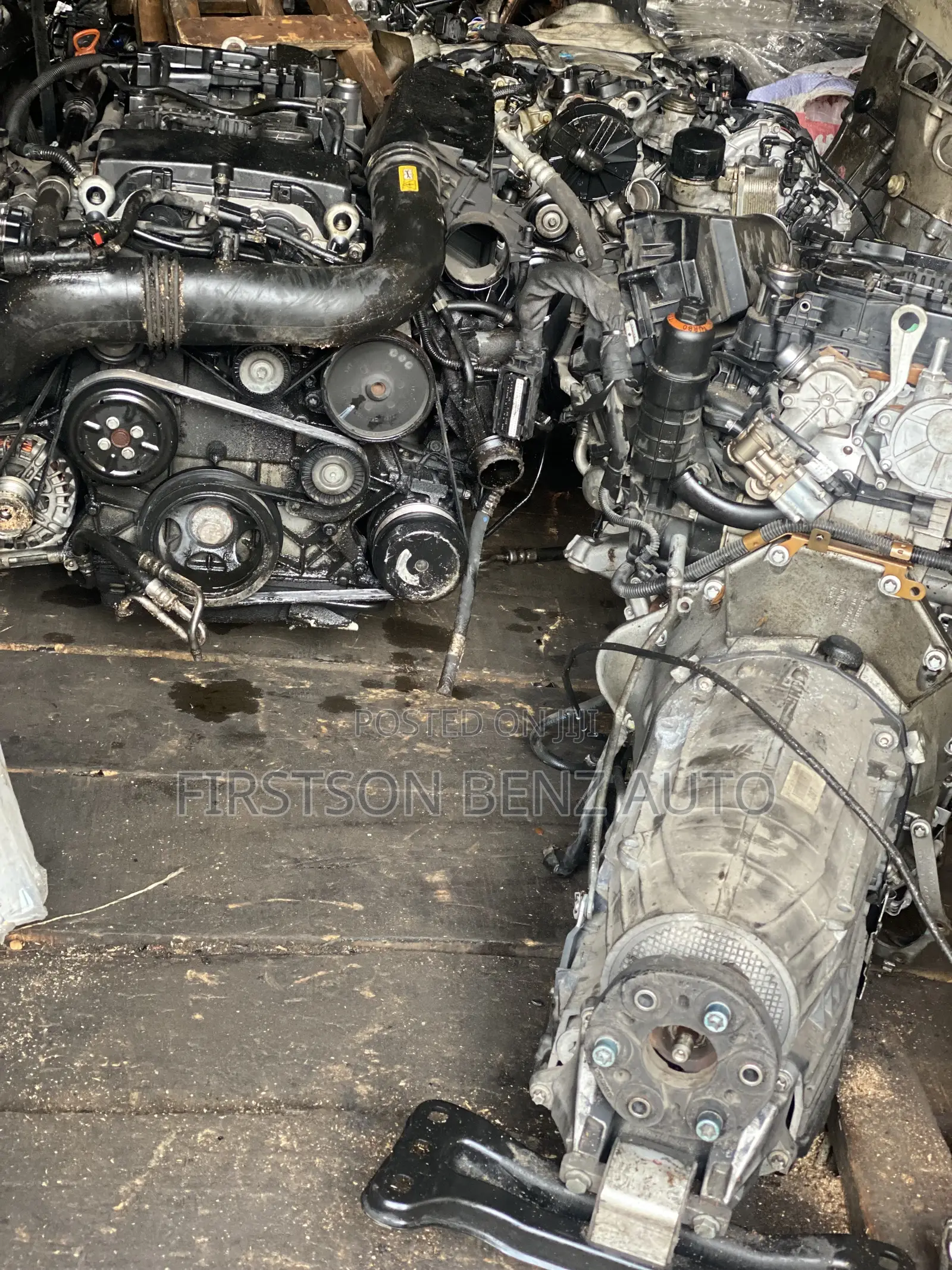 Mercedes Benz Complete Engine and Gear Box