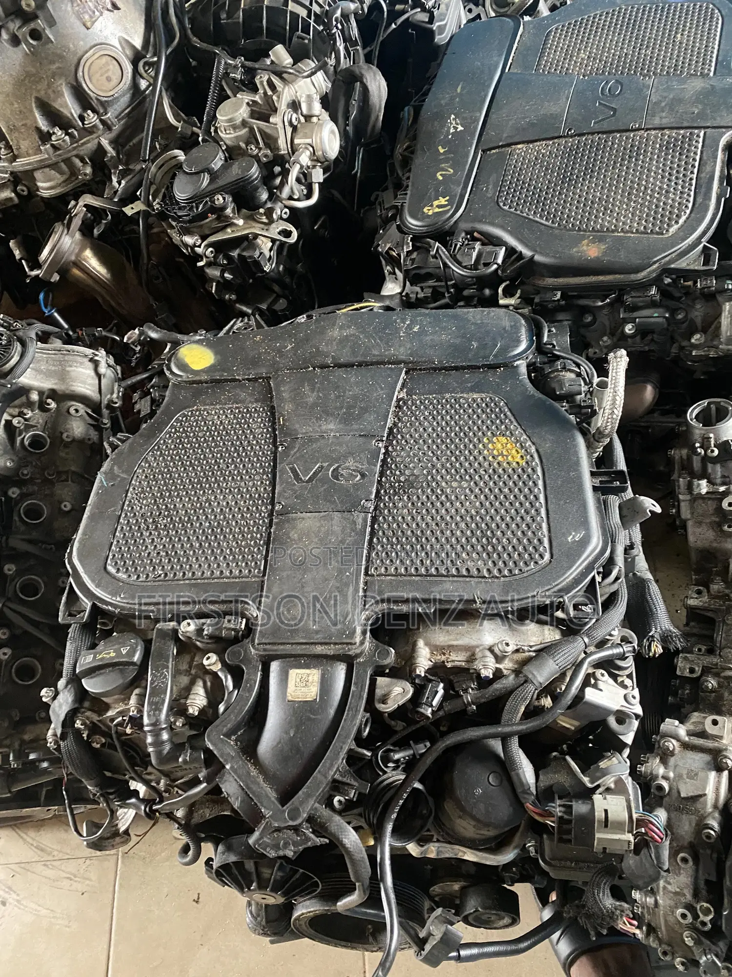 Mercedes Benz Complete Engine and Gear Box