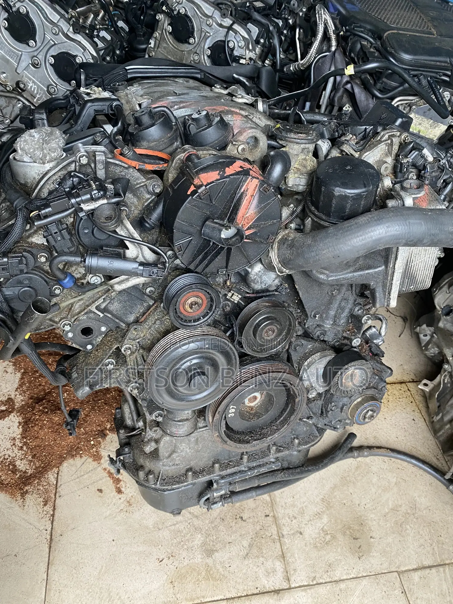 Mercedes Benz Complete Engine and Gear Box