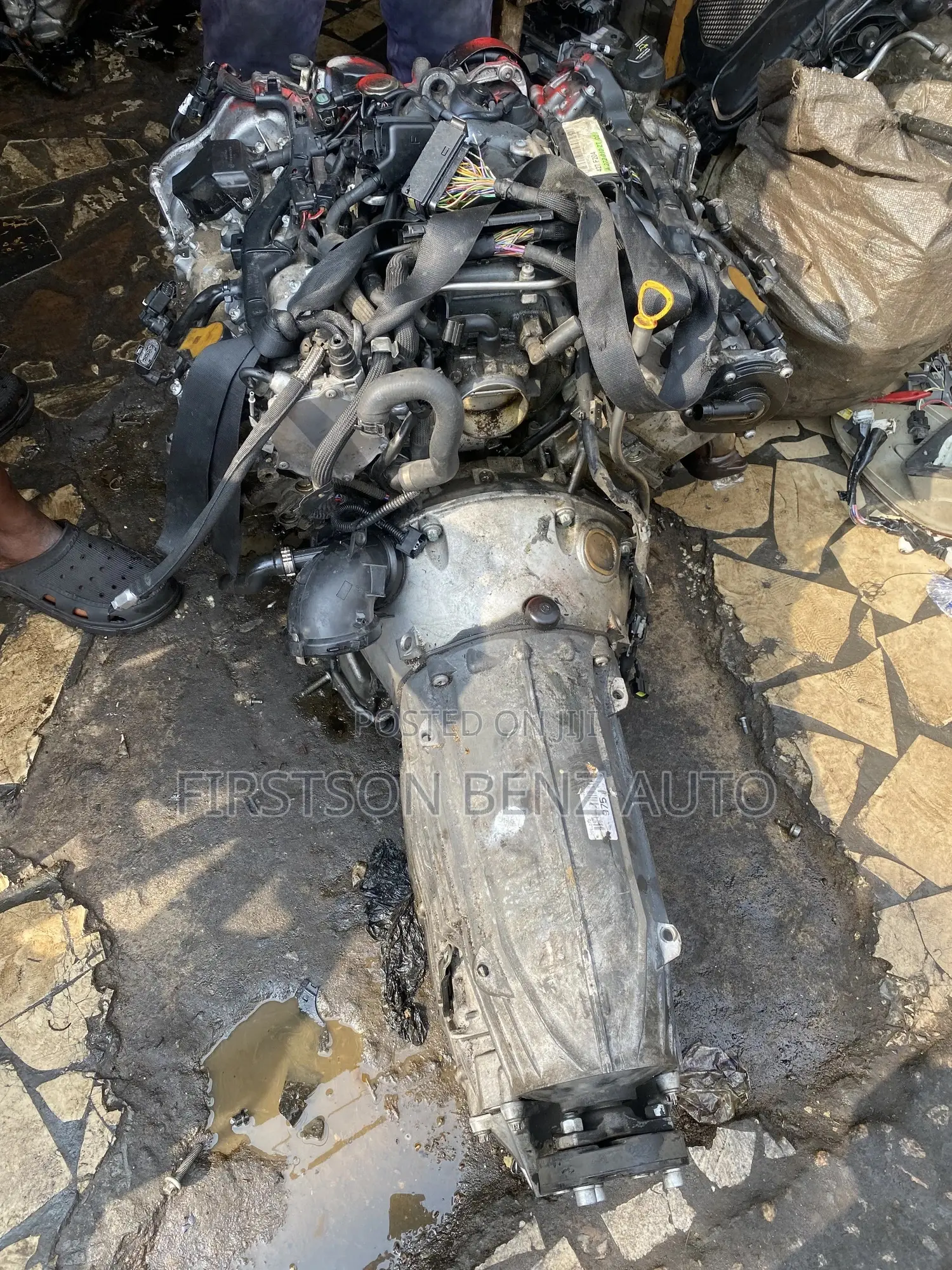 Mercedes Benz Complete Engine and Gear Box