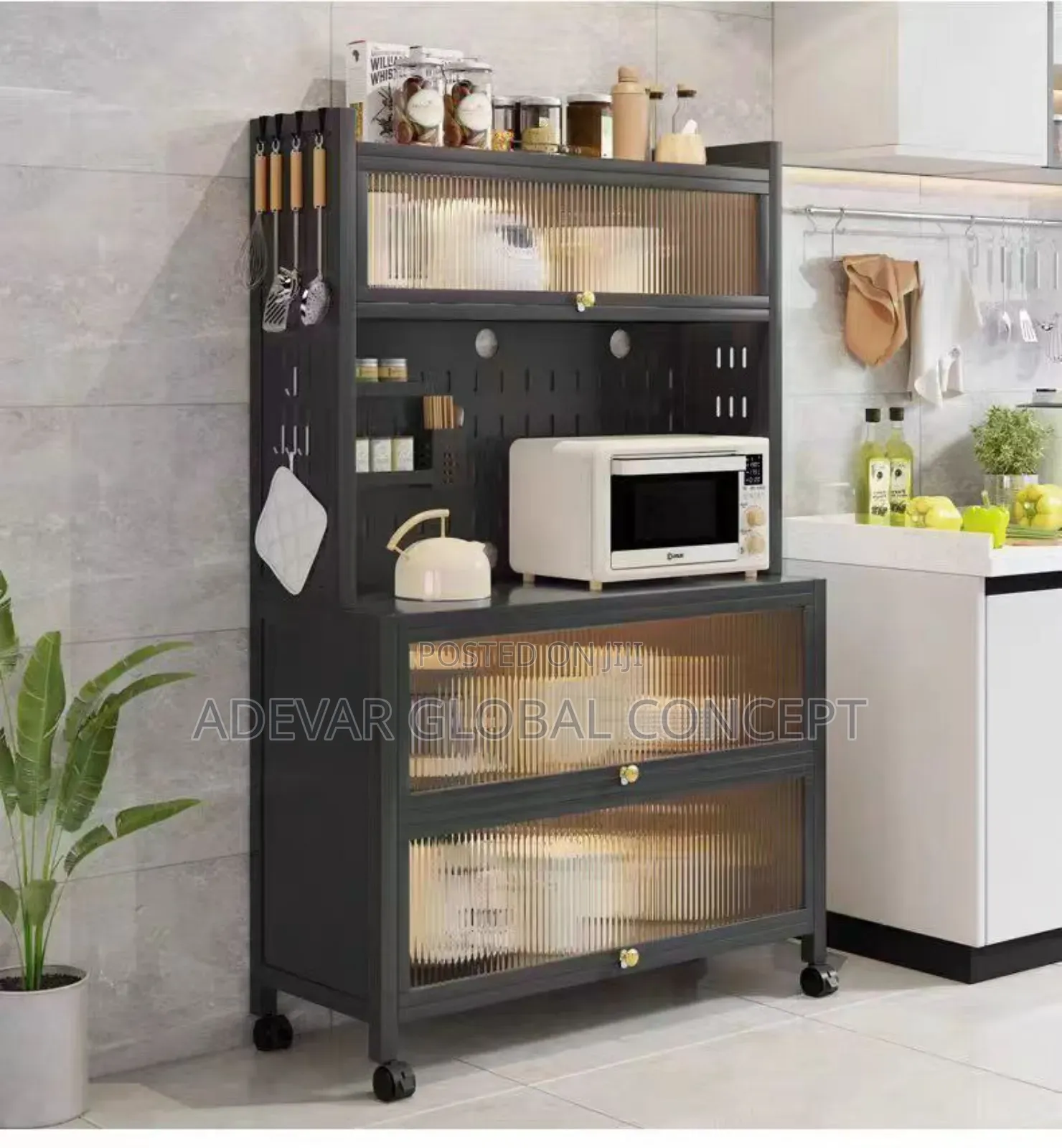 Luxury Multipurpose Complete Kitchen Rack
- 154*40*80cm