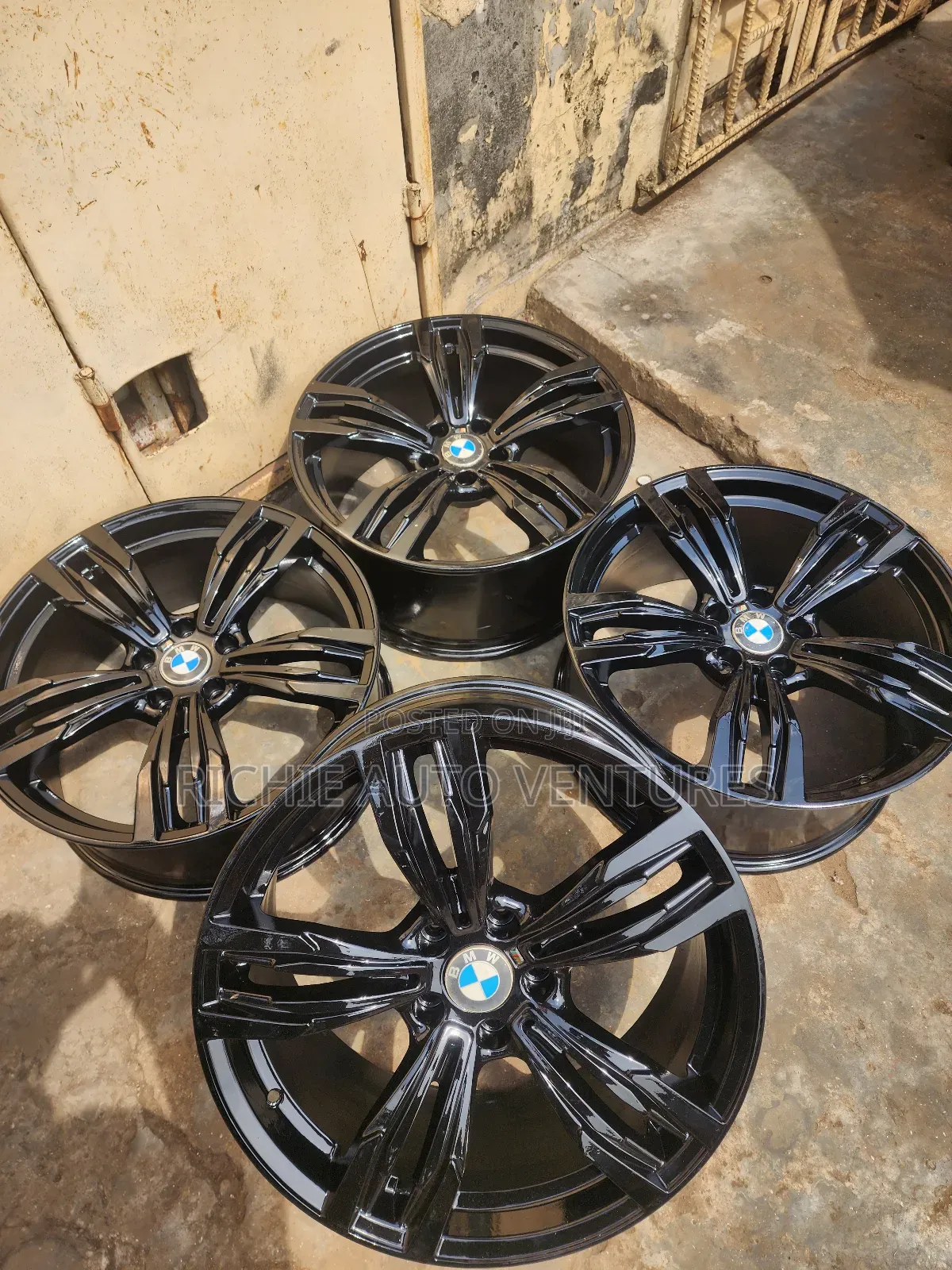 Mattblack 20inch Oem Bmw Rim.
