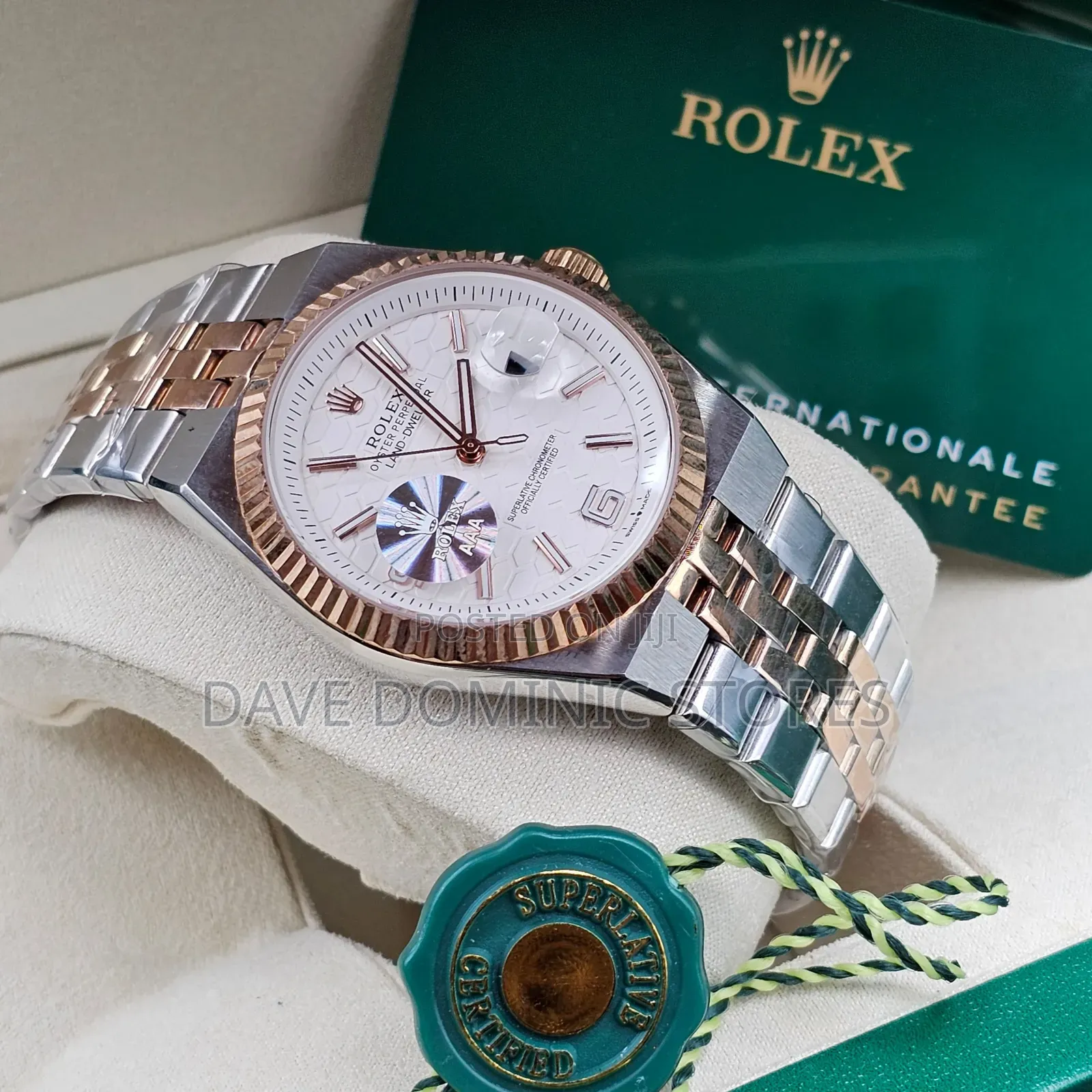 Quality Rolex Chain Watch for Men