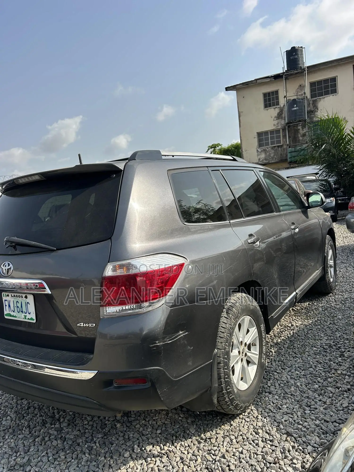 Toyota Highlander 2012 Gray