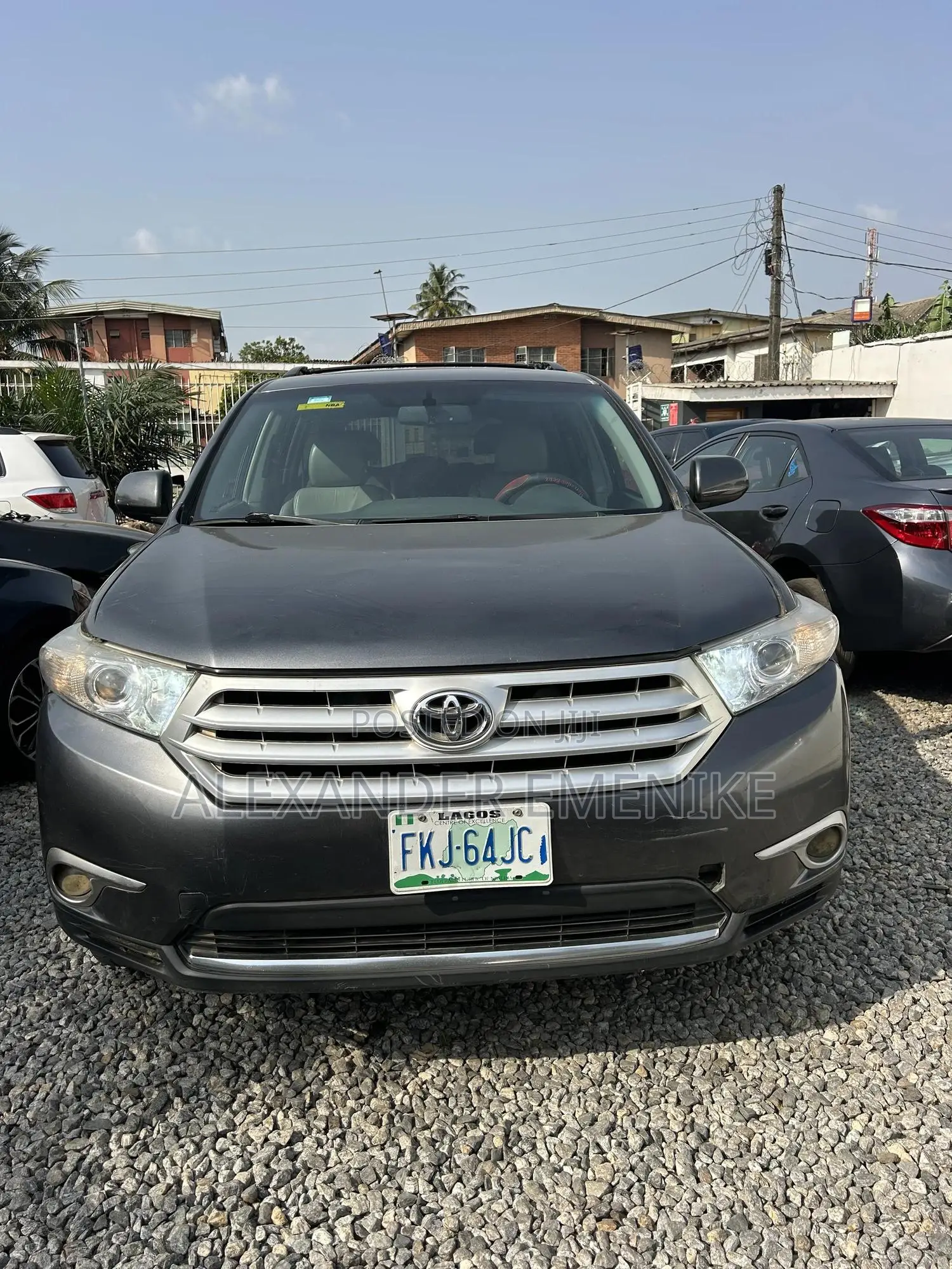 Toyota Highlander 2012 Gray