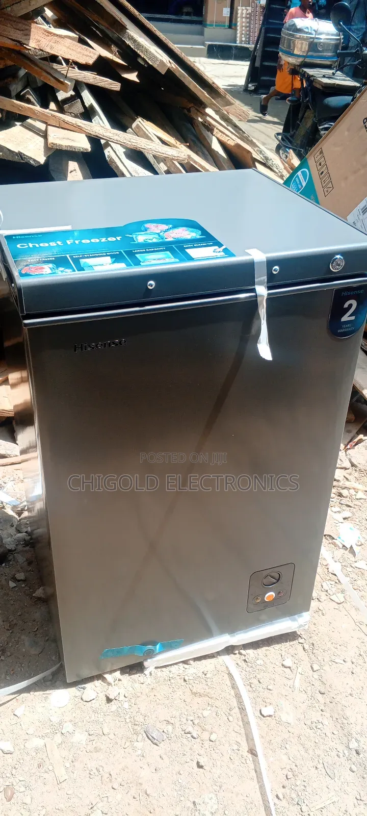 Original Hisense Chest Freezer 100 Letter