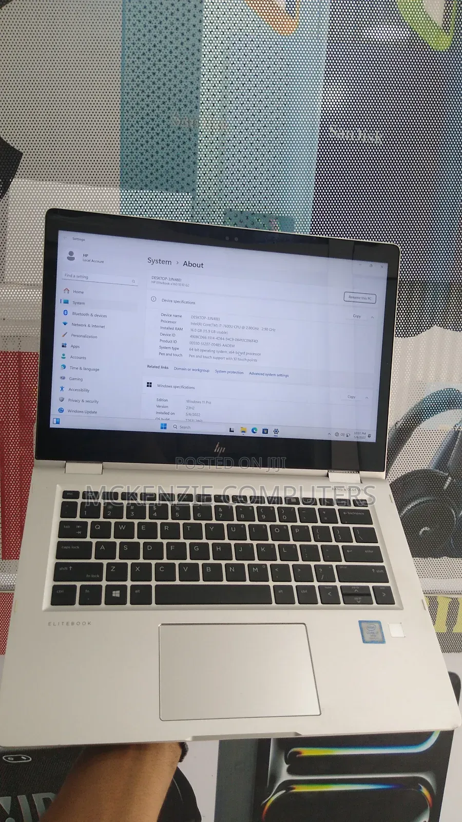 Laptop HP EliteBook X360 1030 G2 16GB Intel Core I7 SSD 256GB