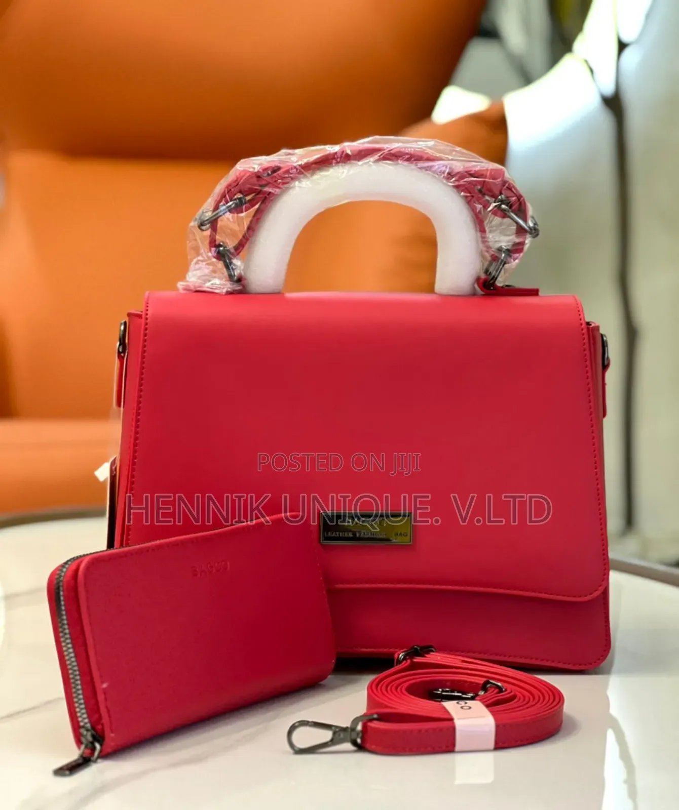 Bagco Leather Handbag