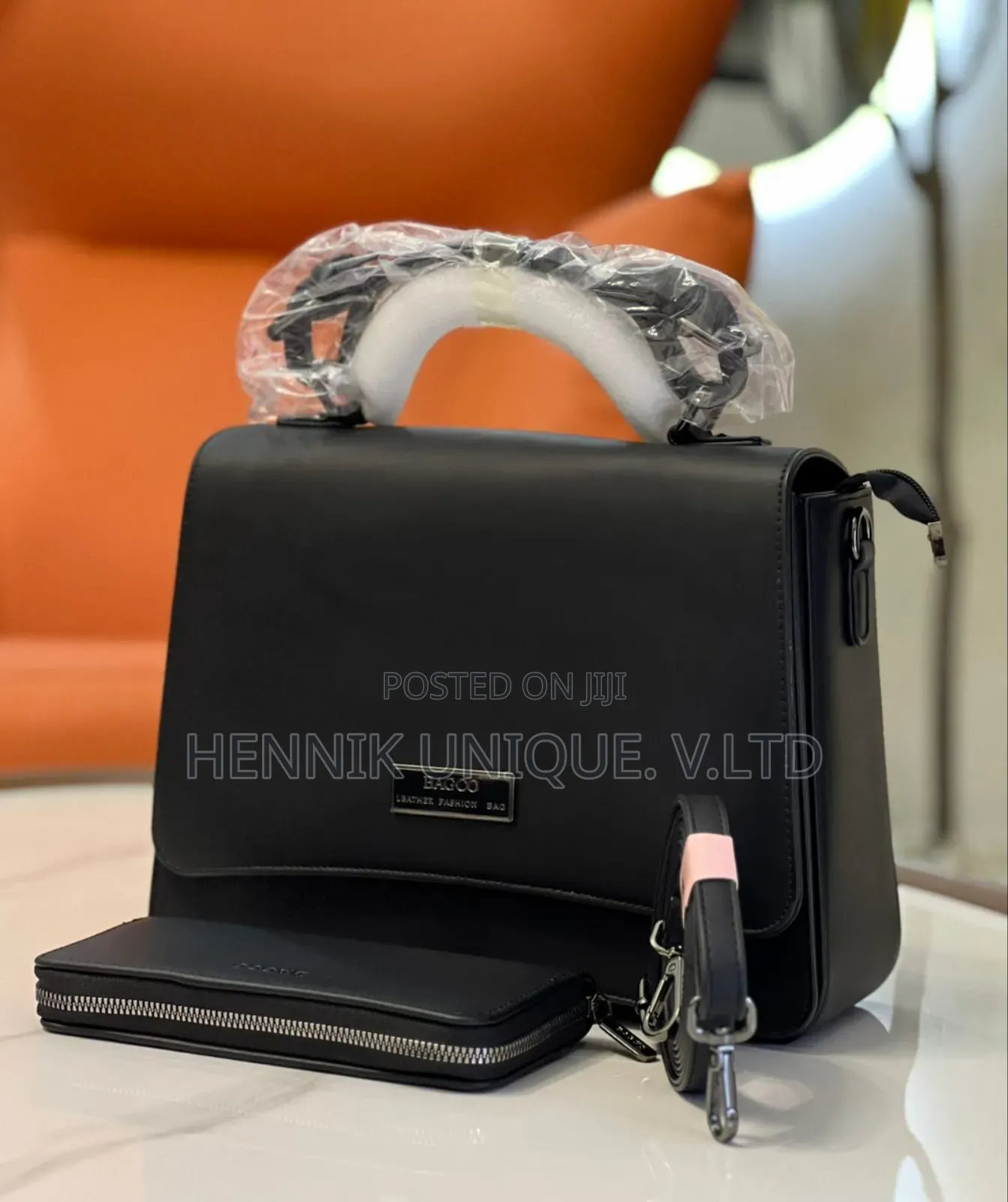 Bagco Leather Handbag